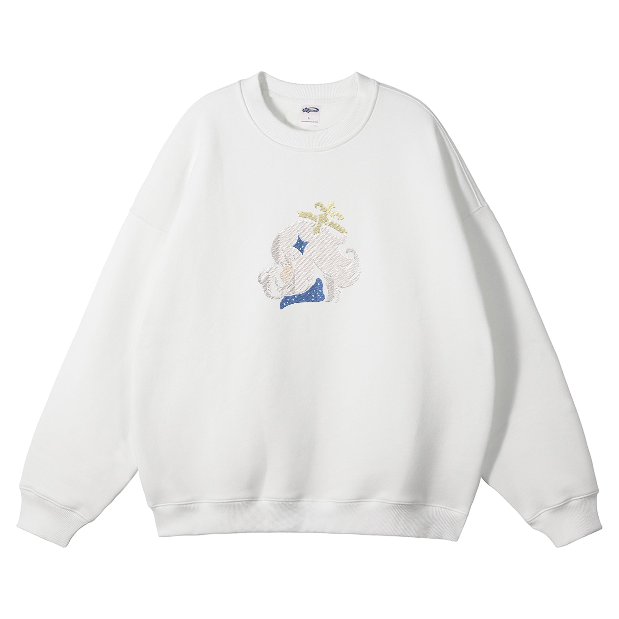 Paimon Embroidered Crewneck Sweatshirt