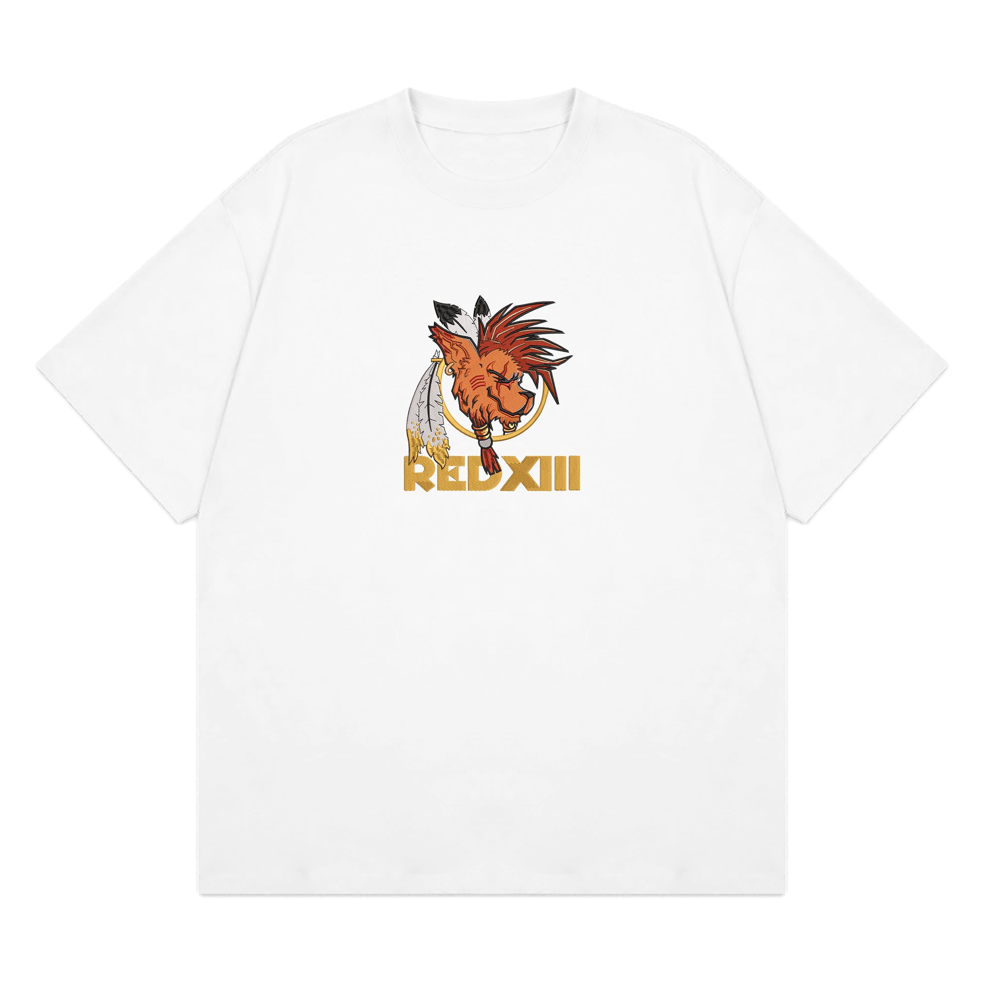 Red XIII Embroidered T-Shirt