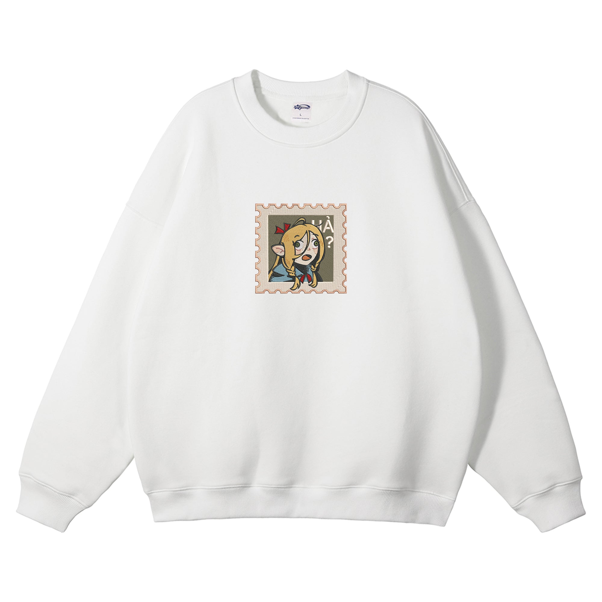 Marcille Embroidered Crewneck Sweatshirt