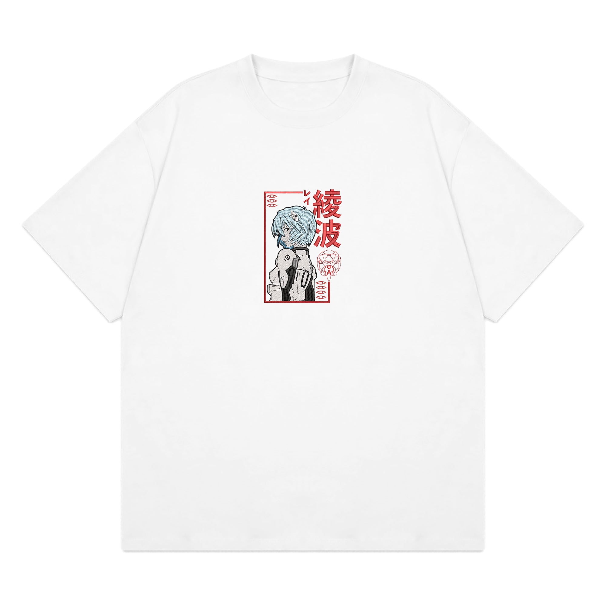 Rei Ayanami Embroidered T-Shirt