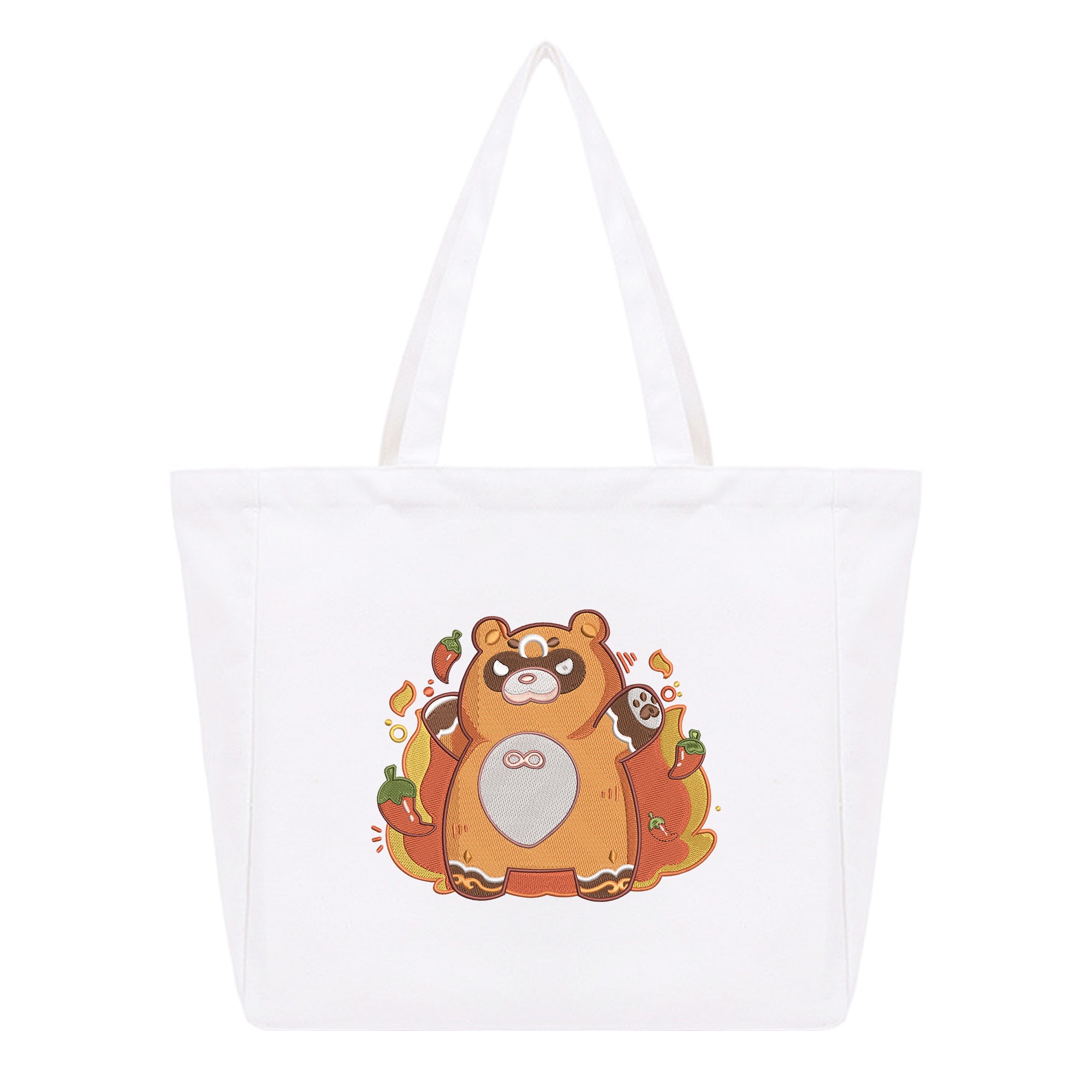 Guoba Embroidery Cotton Tote Bag