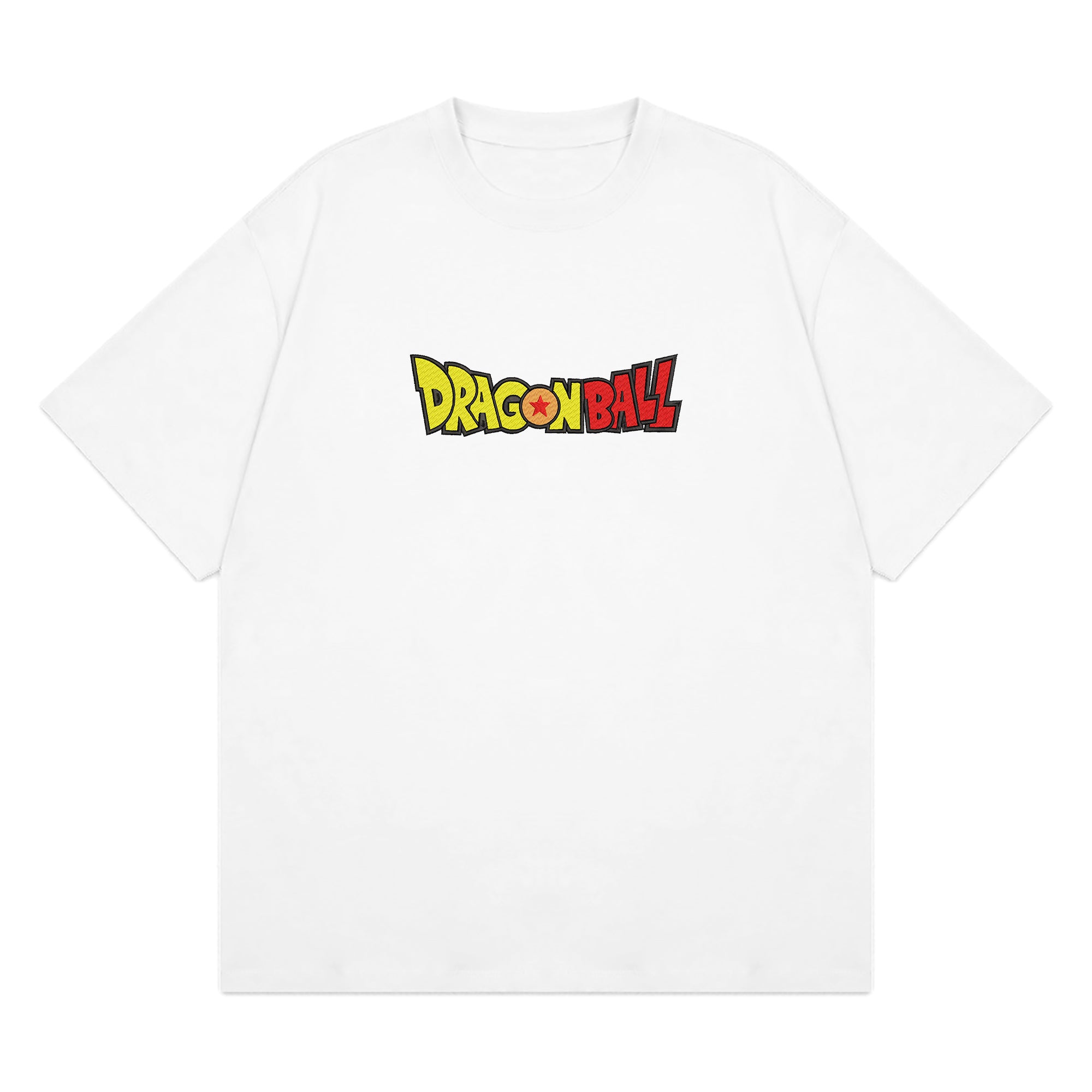 Personalized Anime Font Embroidered T-Shirt