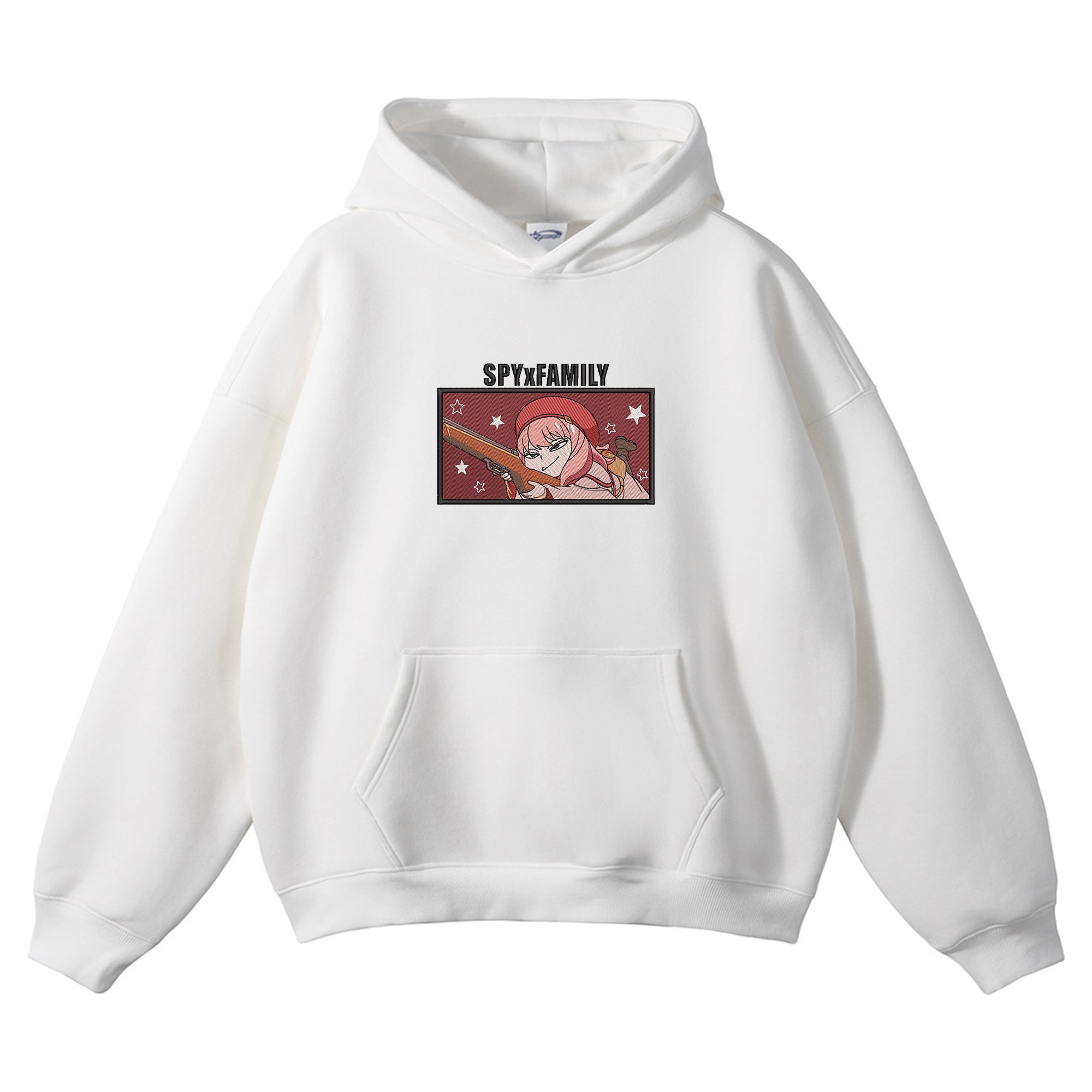 Anya Forger Embroidered Hoodie
