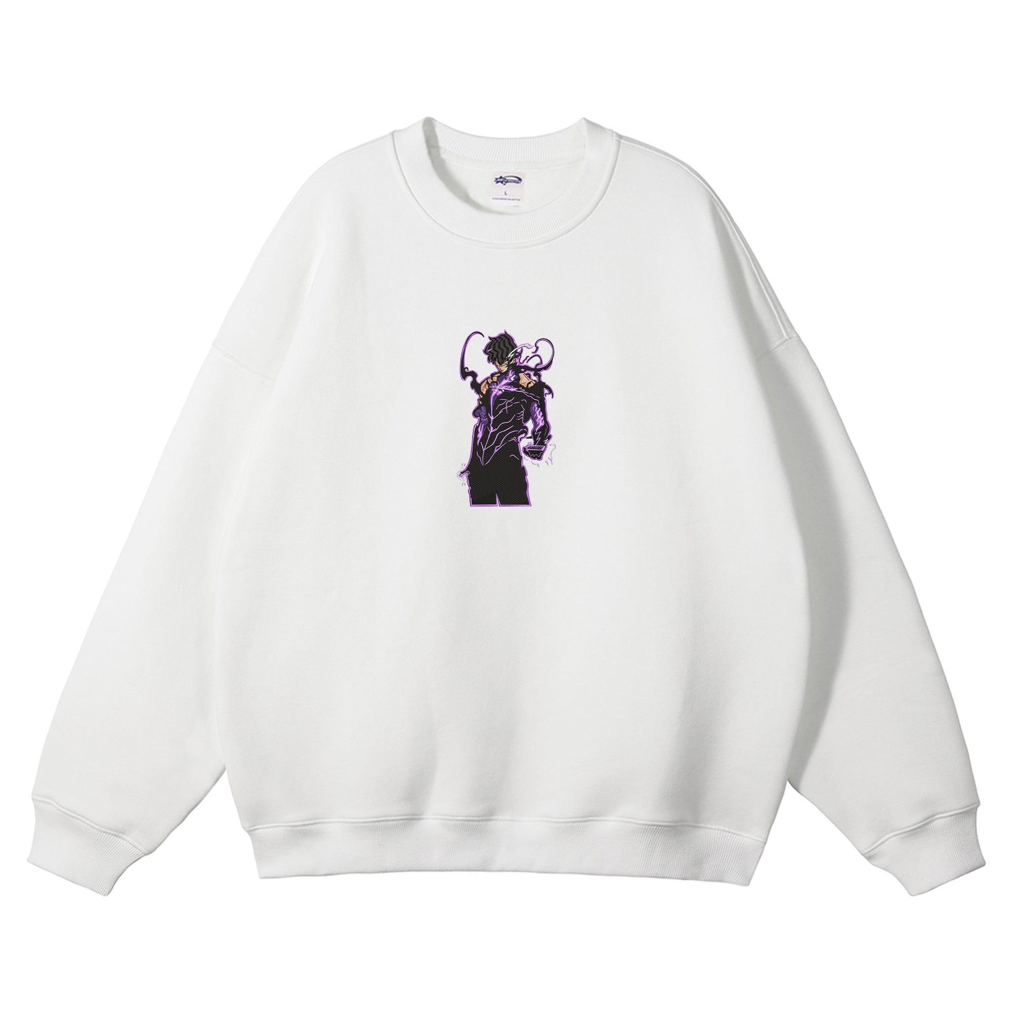 Sung Jin-woo Embroidered Crewneck Sweatshirt