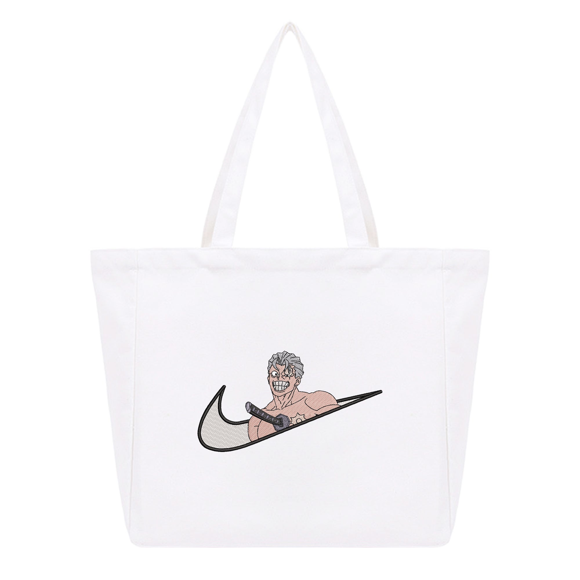 Andy Undead Embroidery Cotton Tote Bag