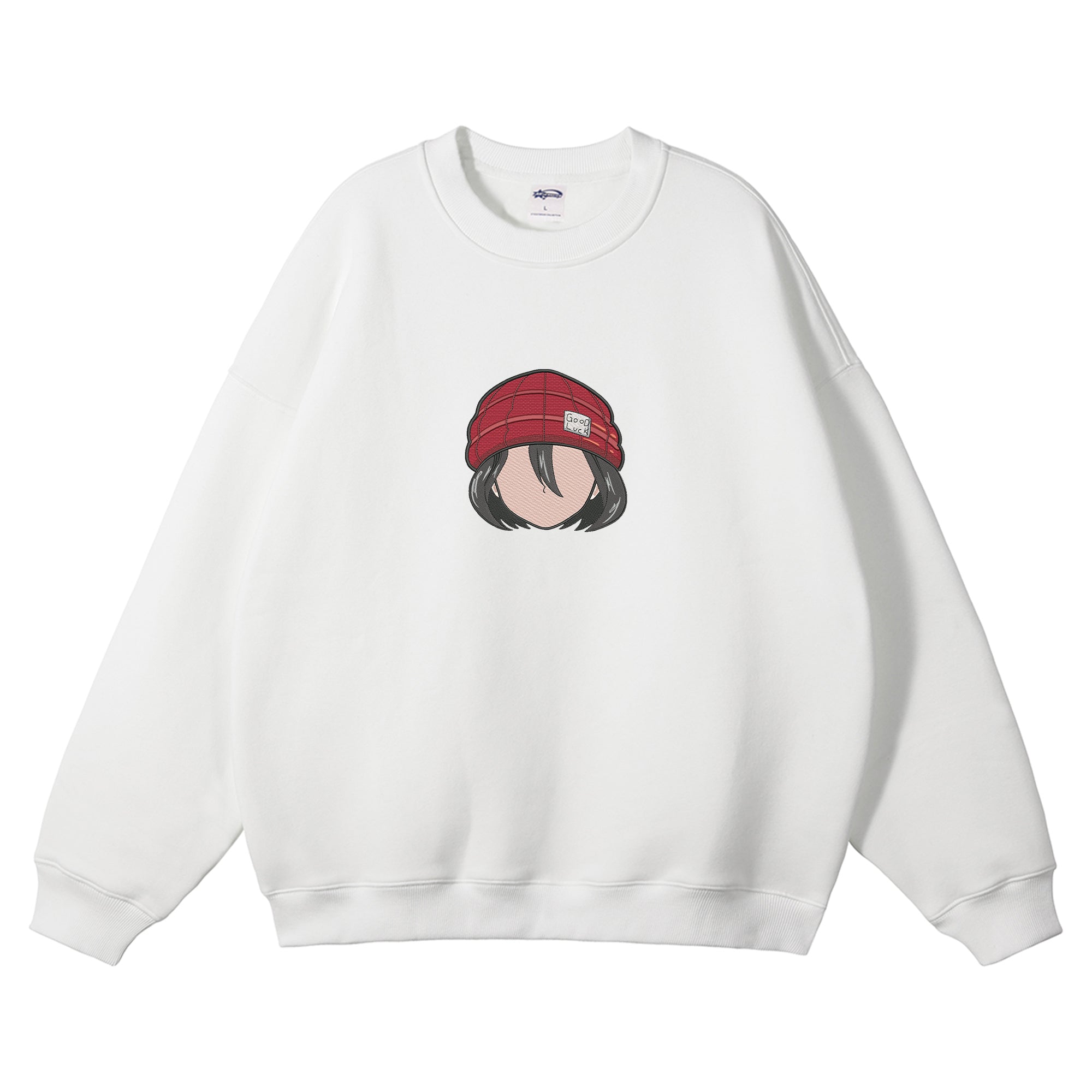 Fuuko Izumo Unluck Embroidered Crewneck Sweatshirt