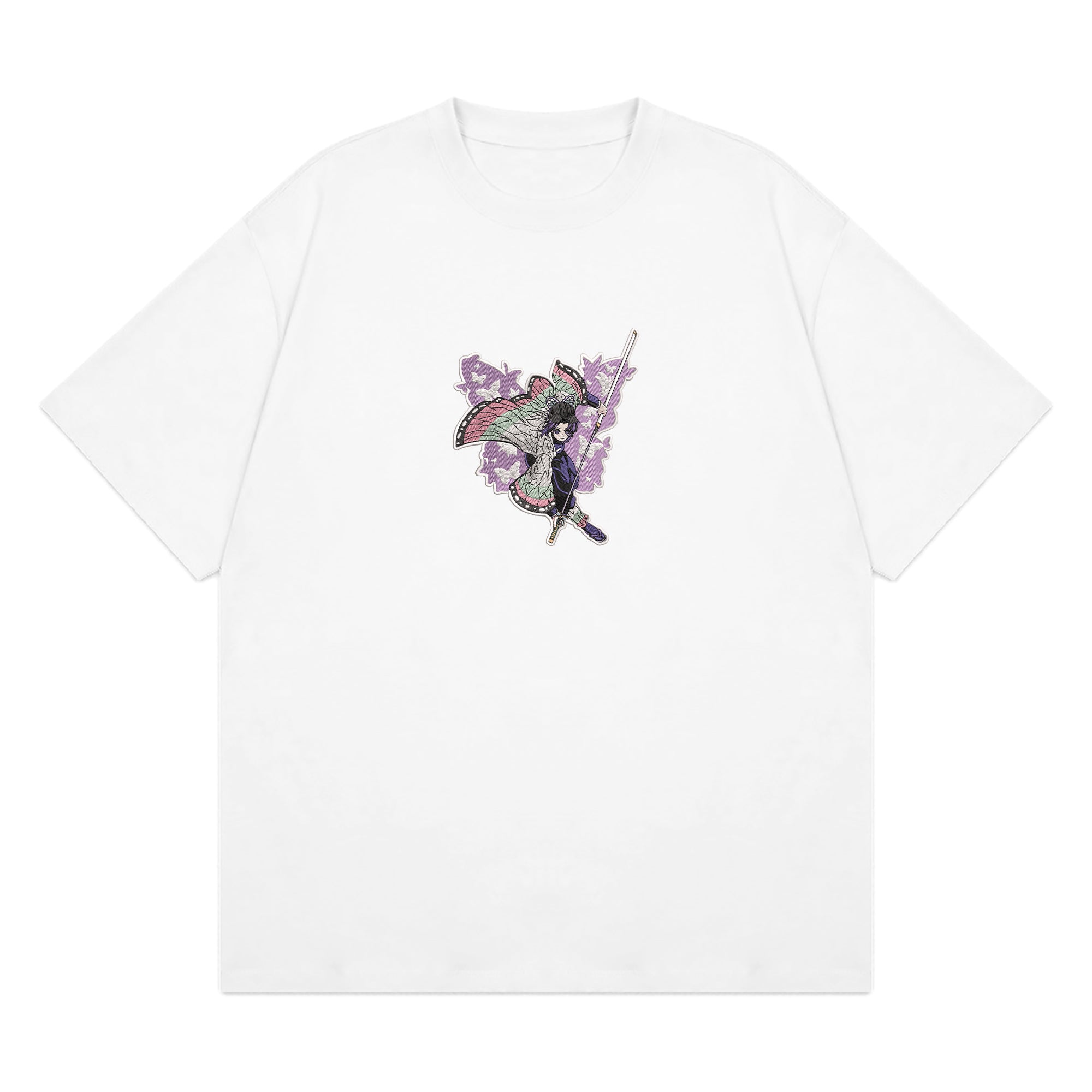 Kochou Shinobu Embroidered T-Shirt