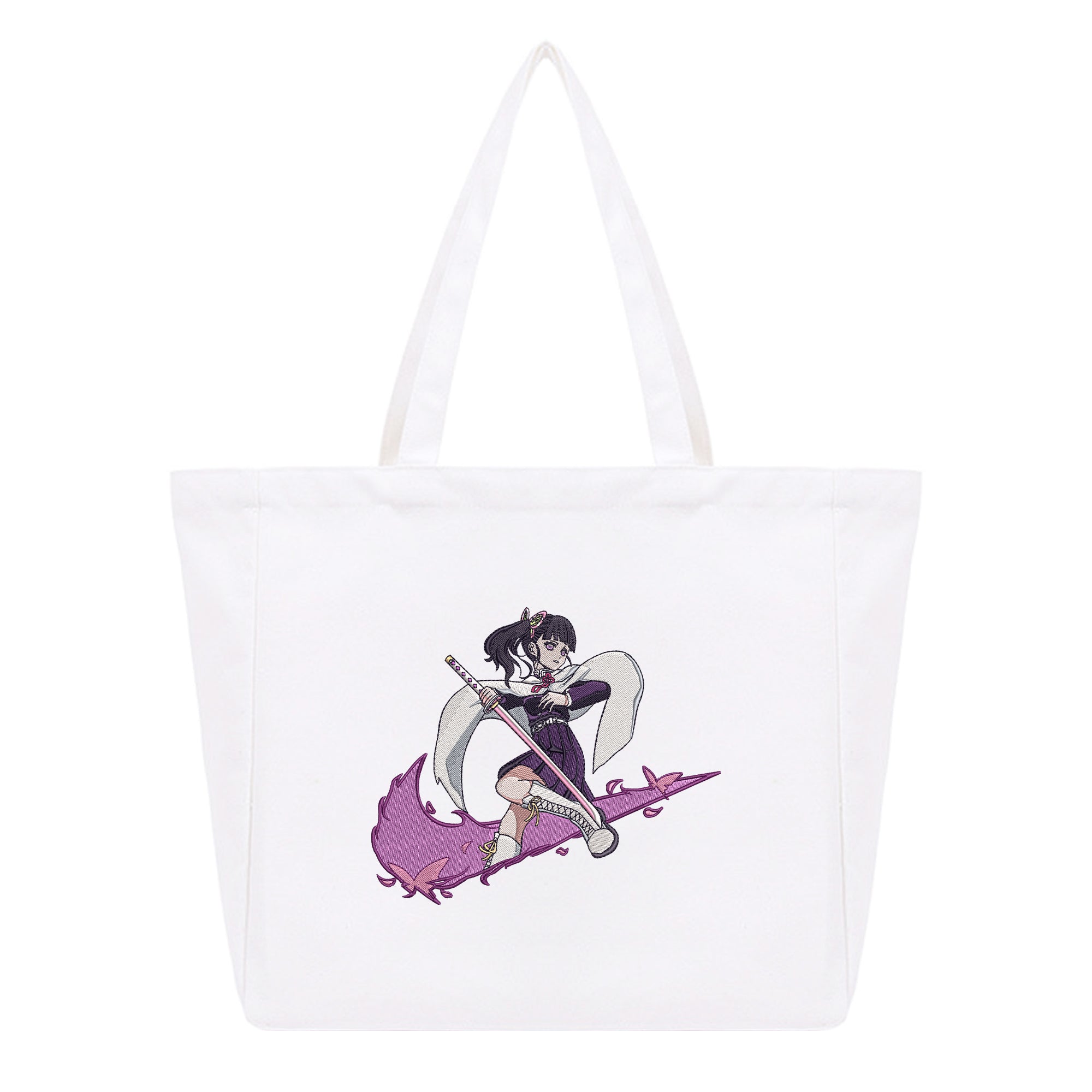 Tsuyuri Kanao Embroidery Cotton Tote Bag