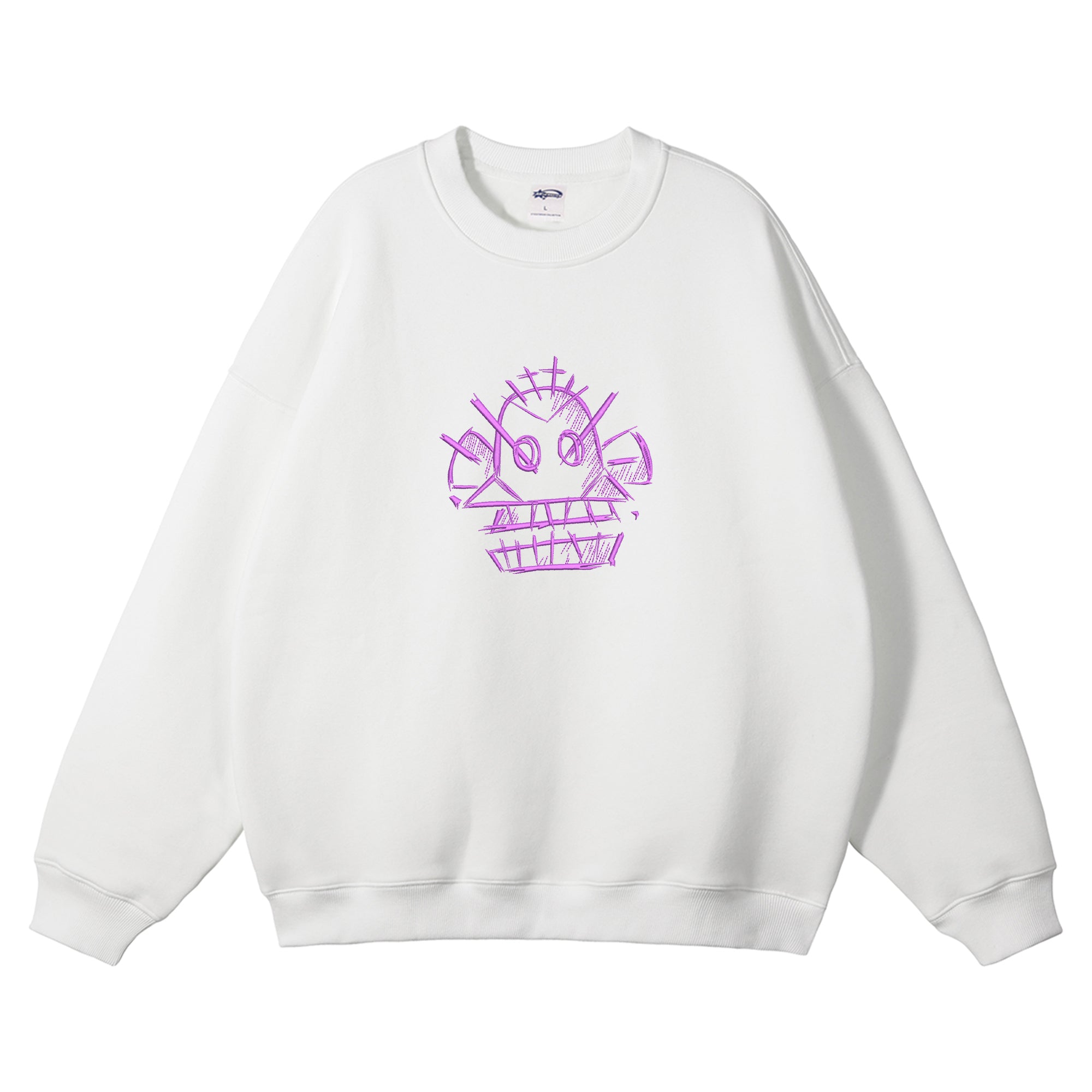 Jinx Embroidered Crewneck Sweatshirt