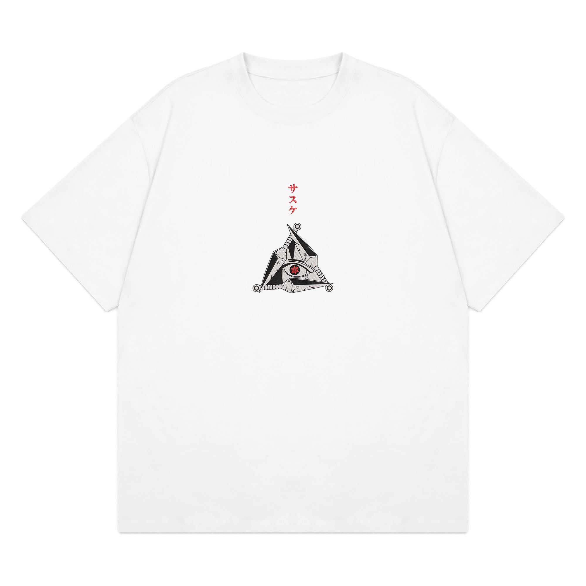 Uchiha Sasuke Embroidered T-Shirt