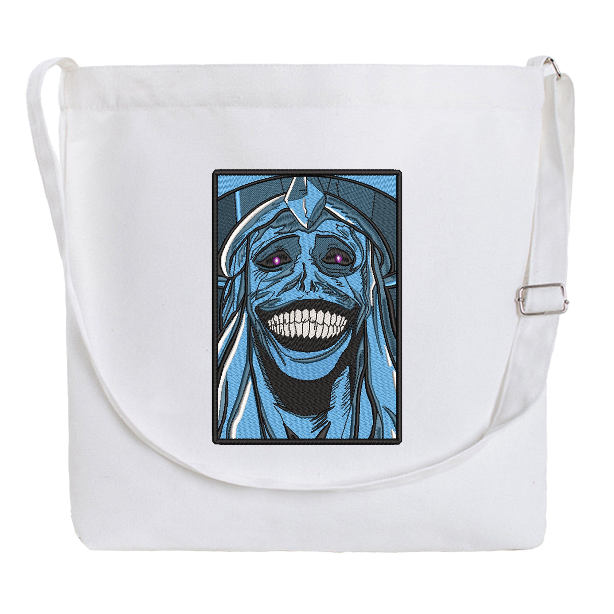 Solo Leveling Embroidery Cotton Crossbody Bag