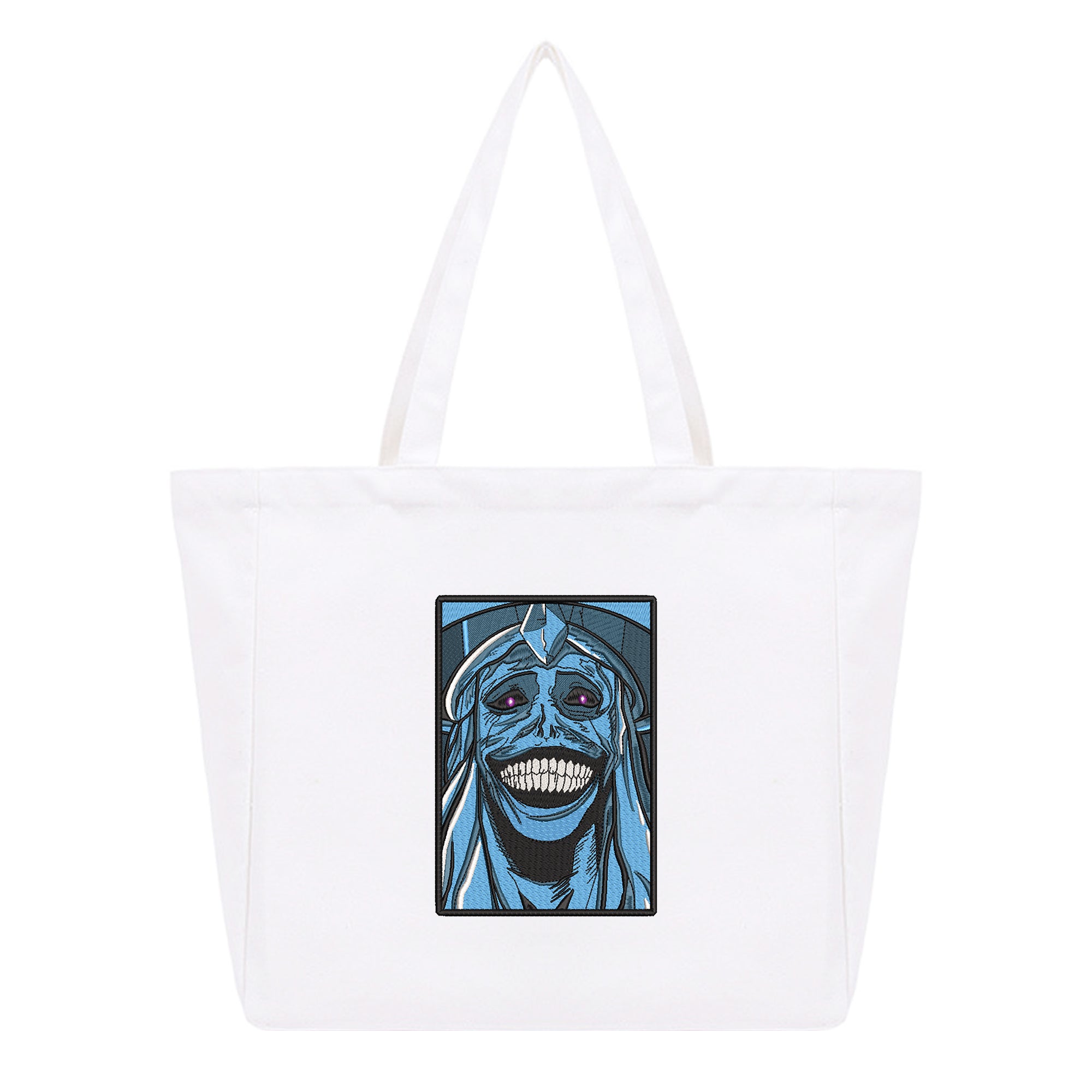 Solo Leveling Embroidery Cotton Tote Bag