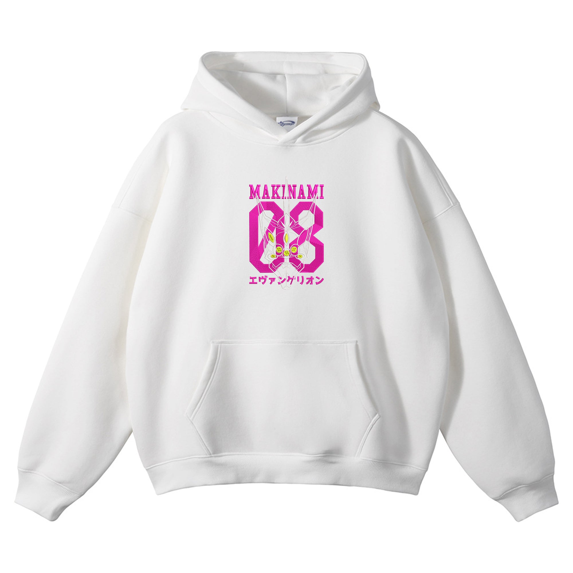 Makinami EVA08 Embroidered Hoodie