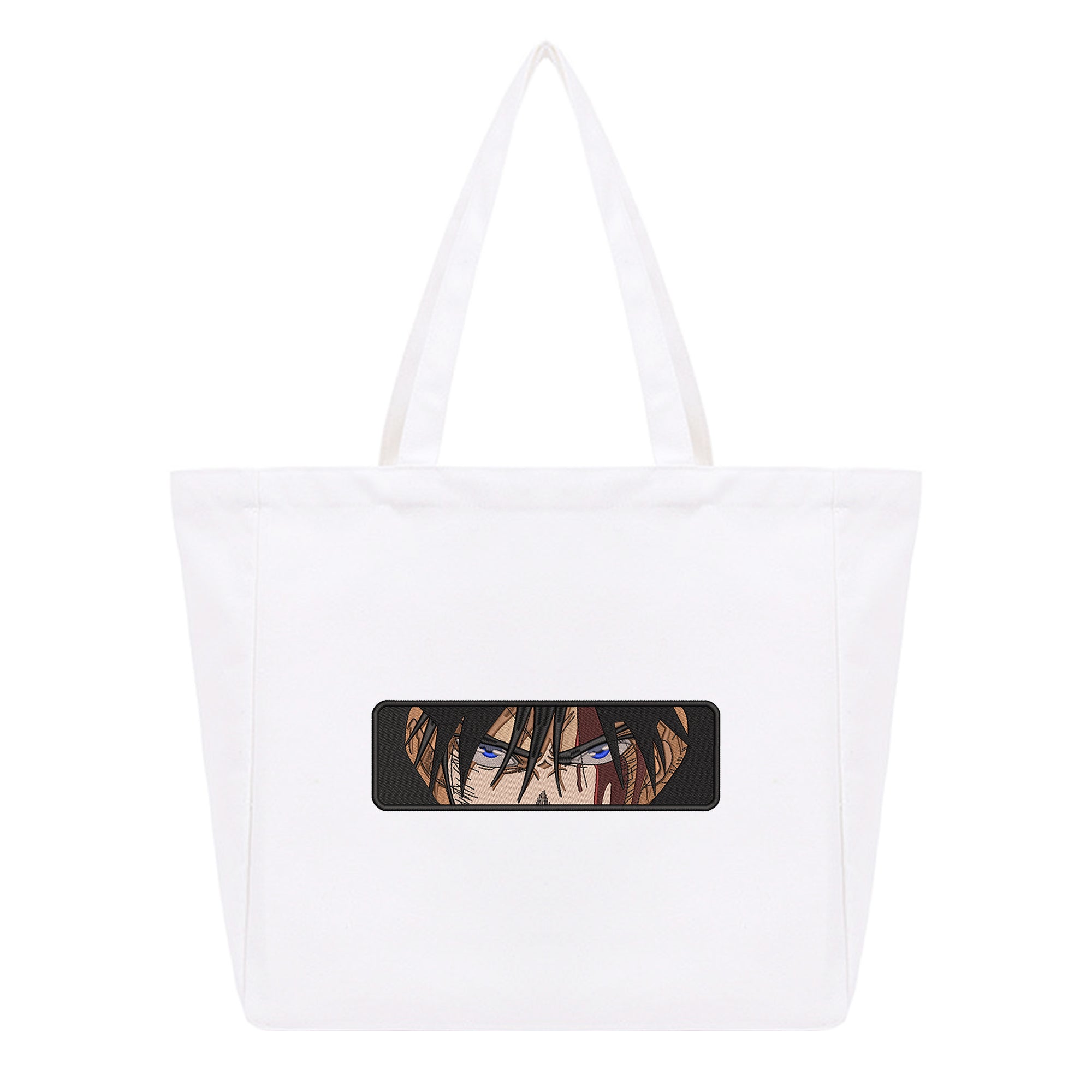 Fushiguro Megumi Embroidery Cotton Tote Bag