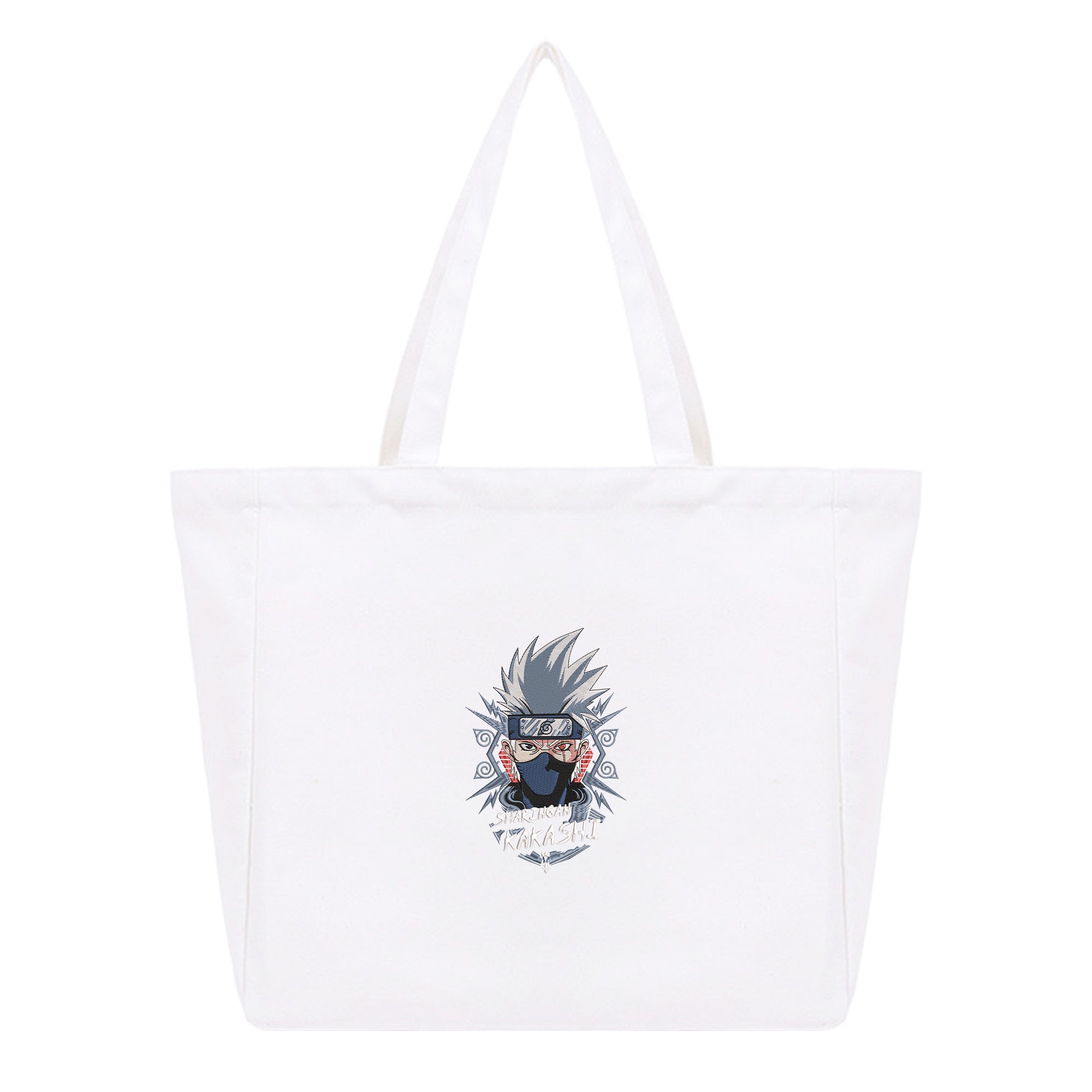 Naruto Embroidery Cotton Tote Bag
