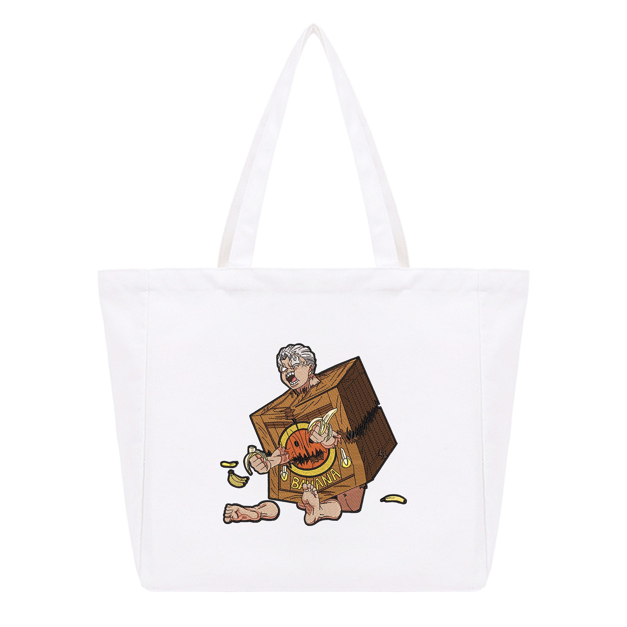 Andy Undead Embroidery Cotton Tote Bag