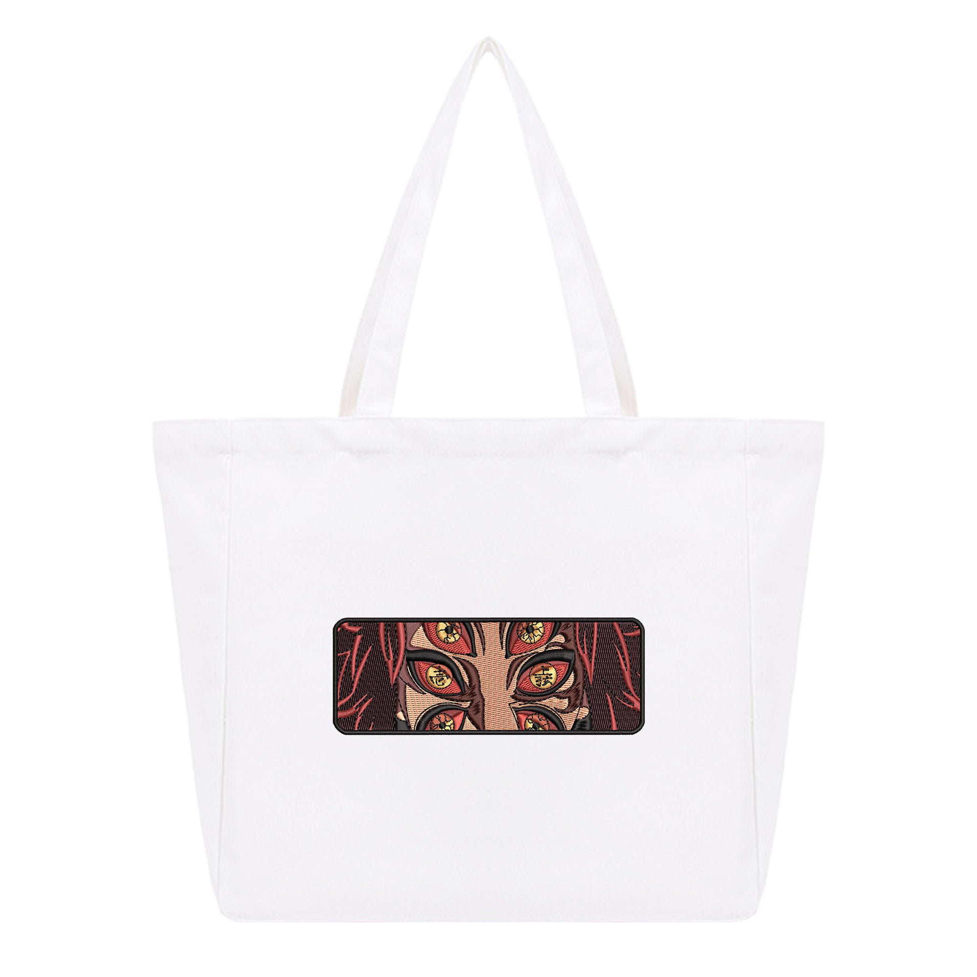 Kokushibou Embroidery Cotton Tote Bag