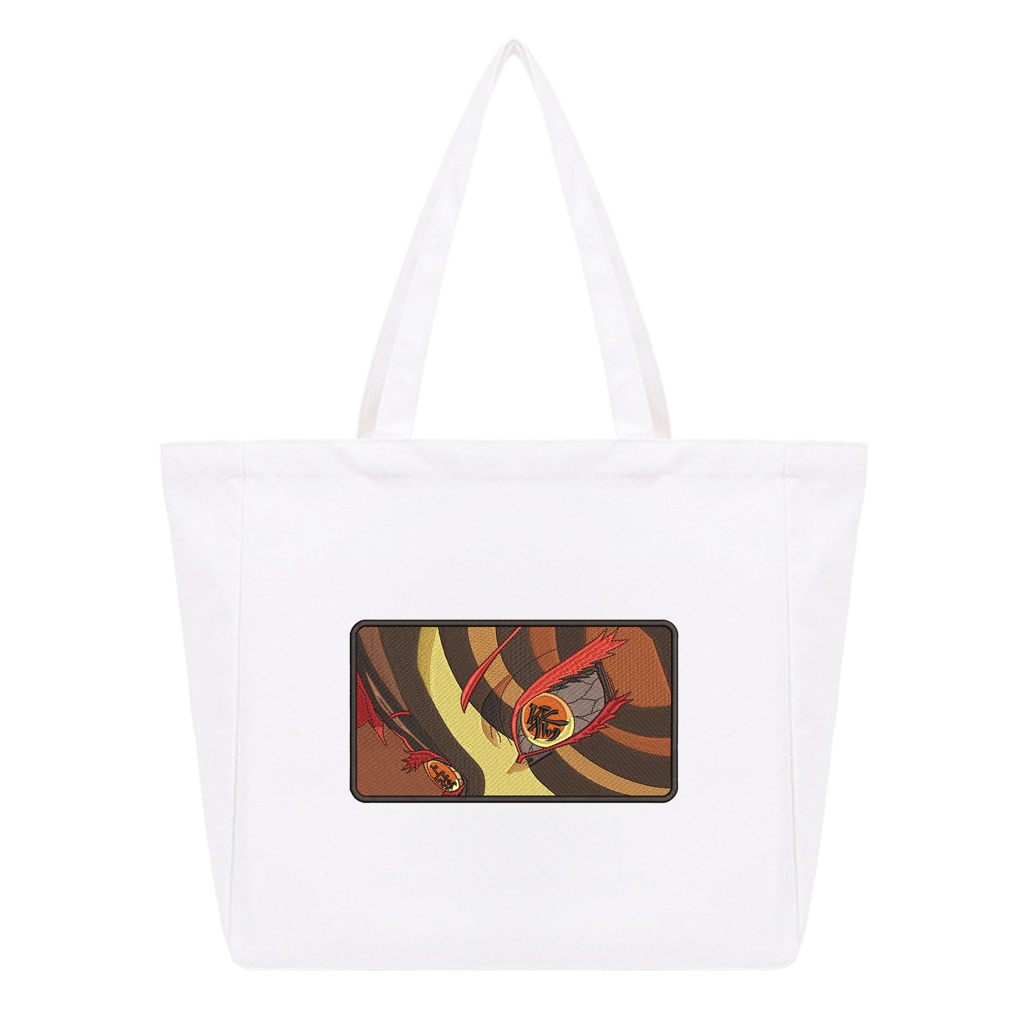 Akaza Embroidery Cotton Tote Bag