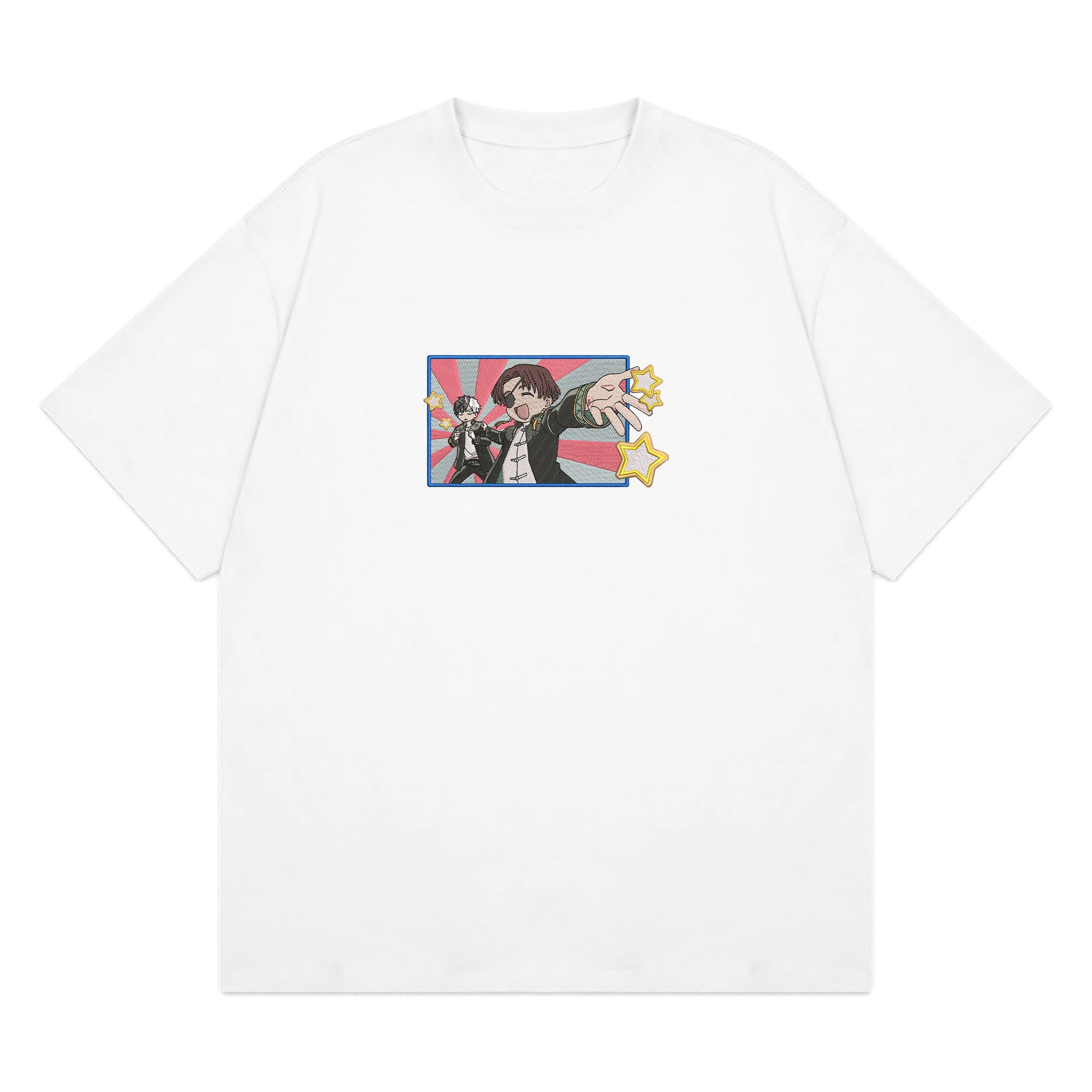 Sakura Haruka Hayato Suo Embroidered T-Shirt