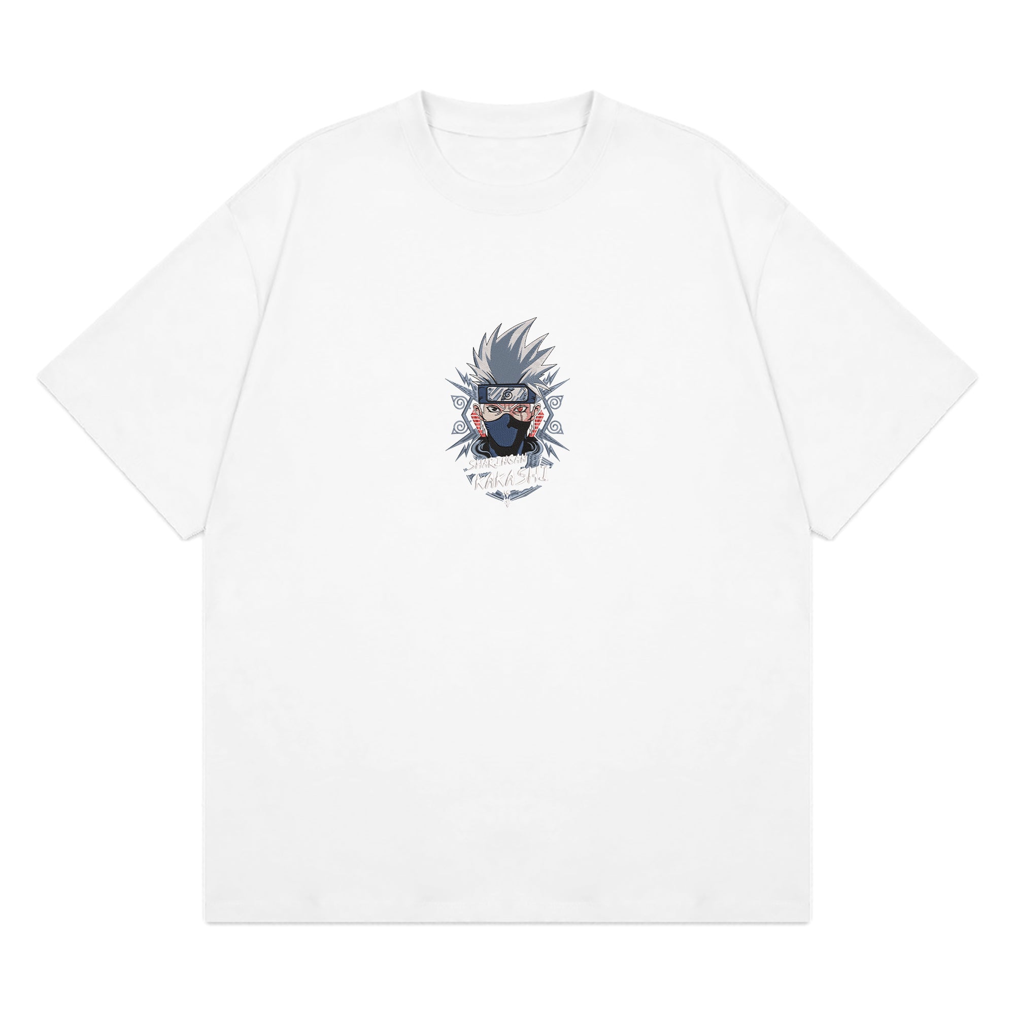 Hatake Kakashi Embroidered T-Shirt