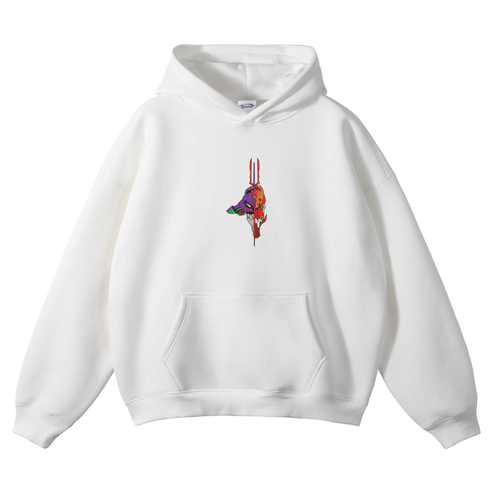 Neon Genesis Evangelion Embroidered Hoodie