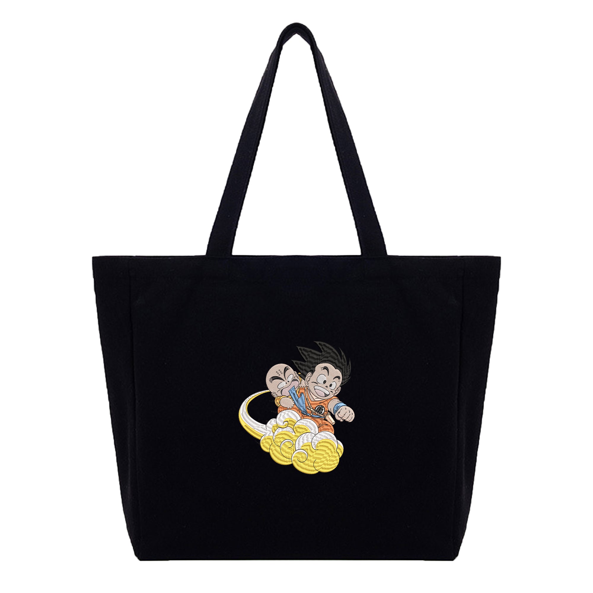 Son Goku Embroidery Cotton Tote Bag