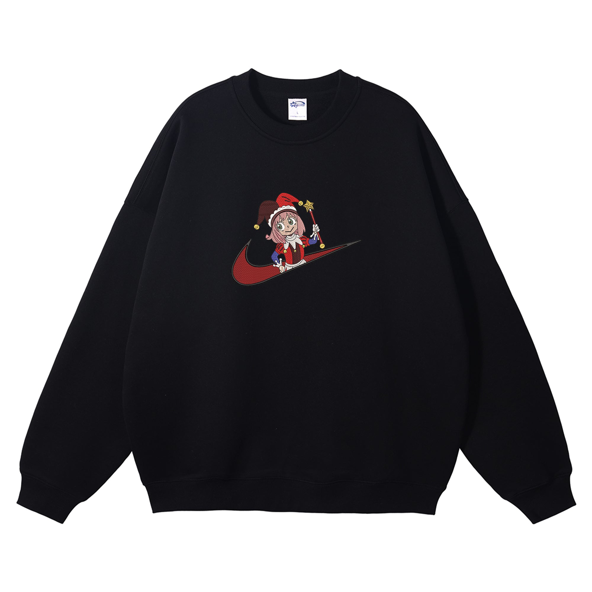 Anya Forger Embroidered Crewneck Sweatshirt