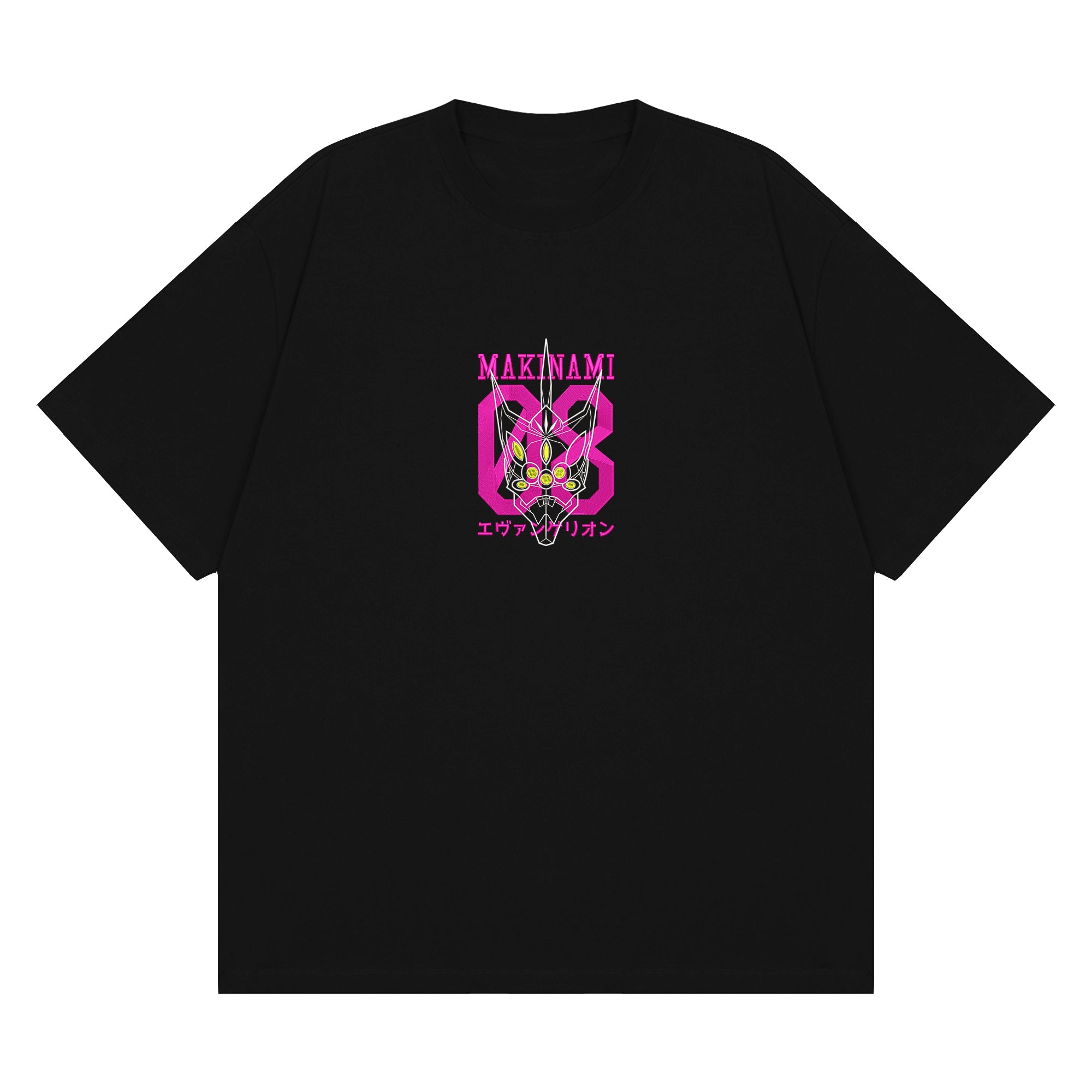 Makinami EVA08 Embroidered T-Shirt