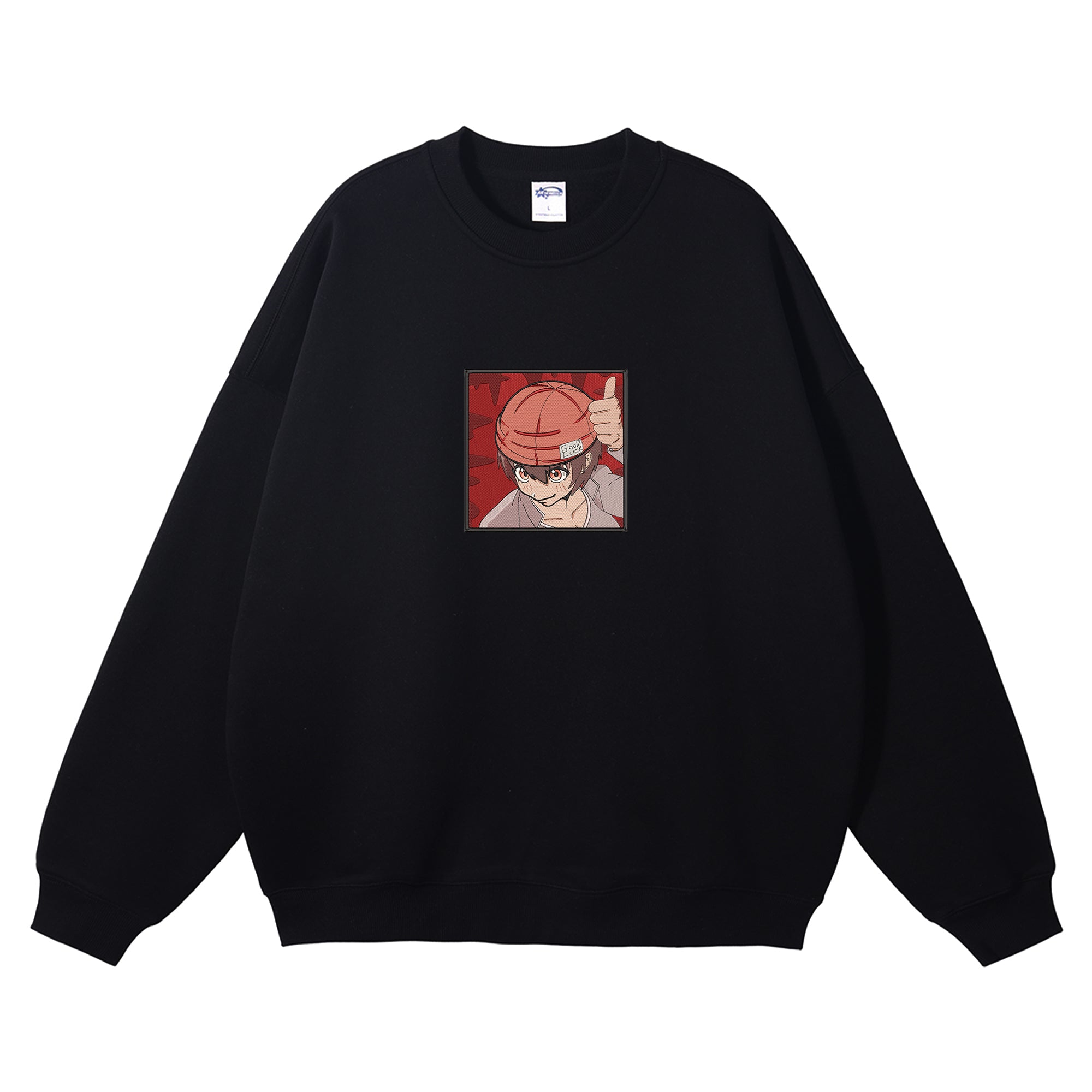 Fuuko Izumo Unluck Embroidered Crewneck Sweatshirt