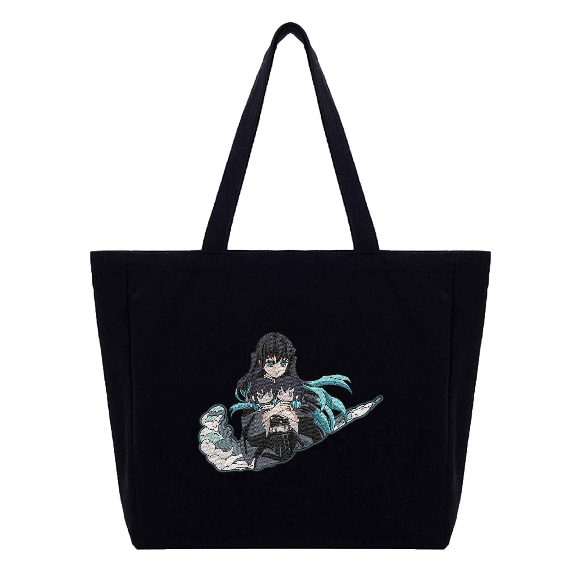 Tokitou Muichirou Embroidery Cotton Tote Bag