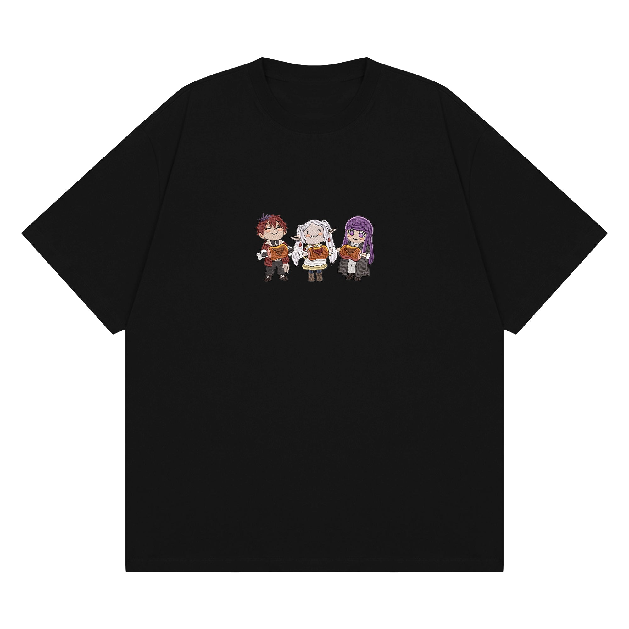Frieren Fern Stark Embroidered T-Shirt