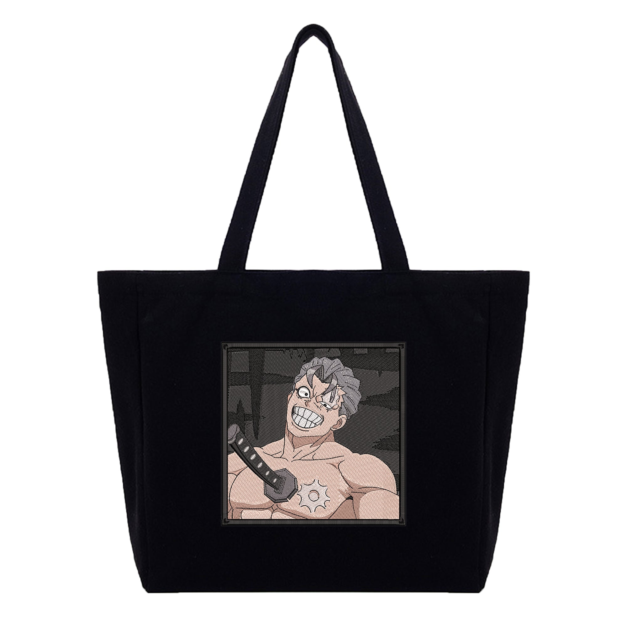 Andy Undead Embroidery Cotton Tote Bag