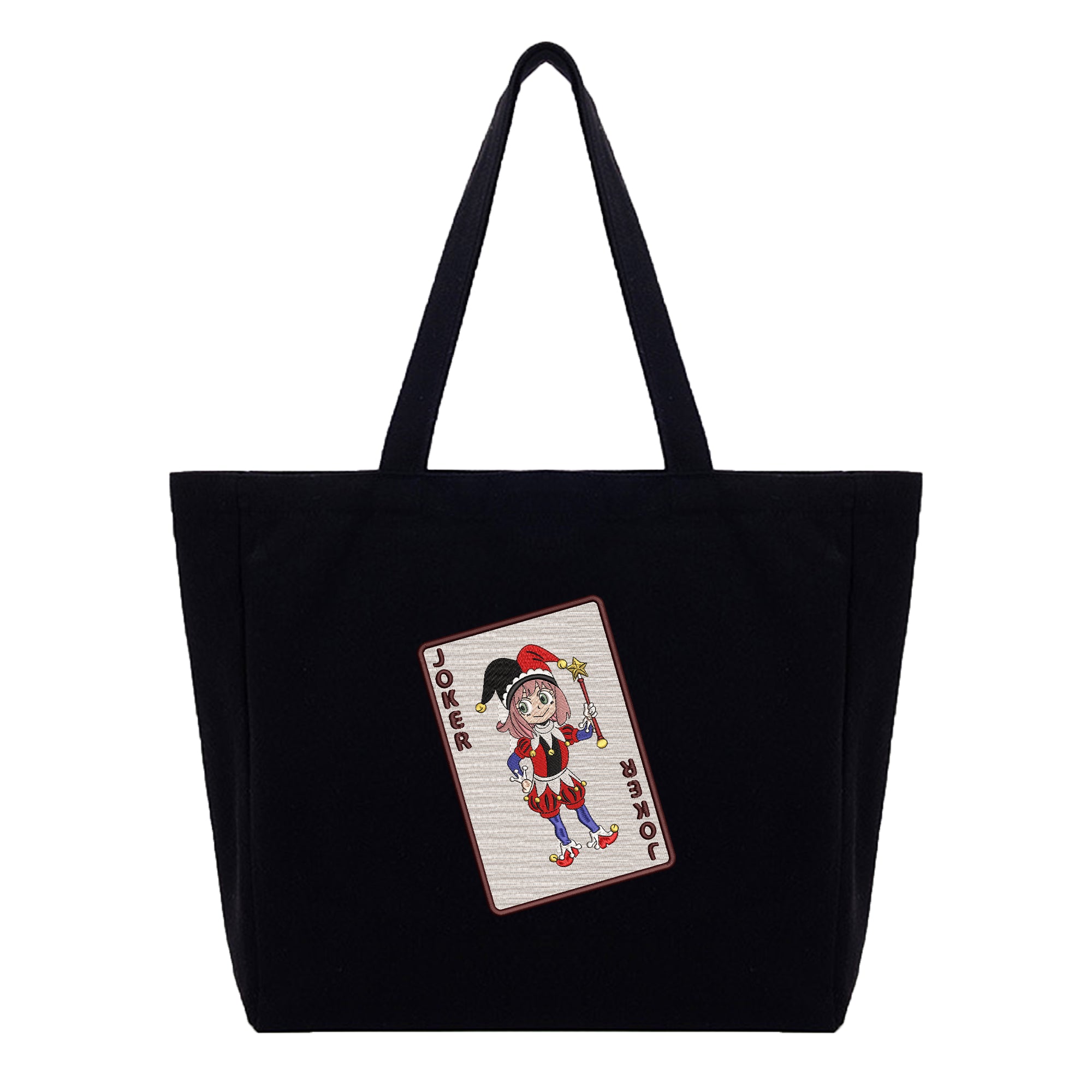 Anya Forger Embroidery Cotton Tote Bag