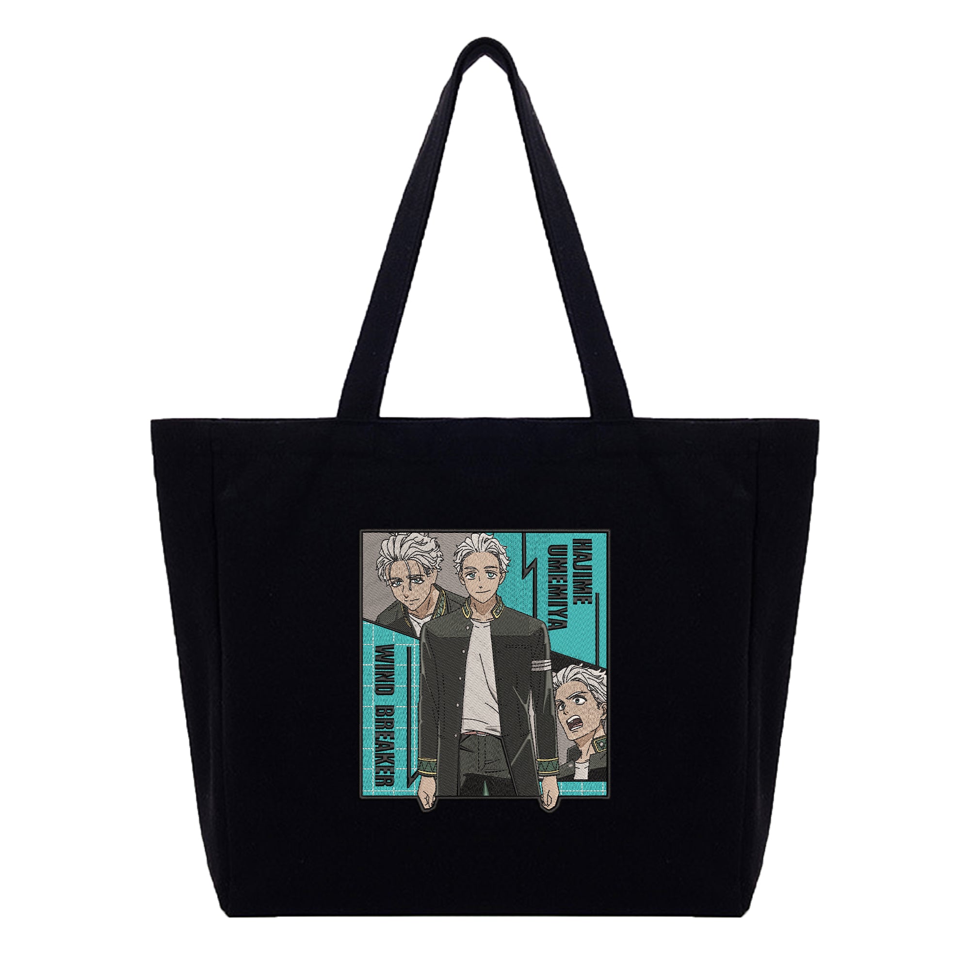 Umemiya Hajime Embroidery Cotton Tote Bag