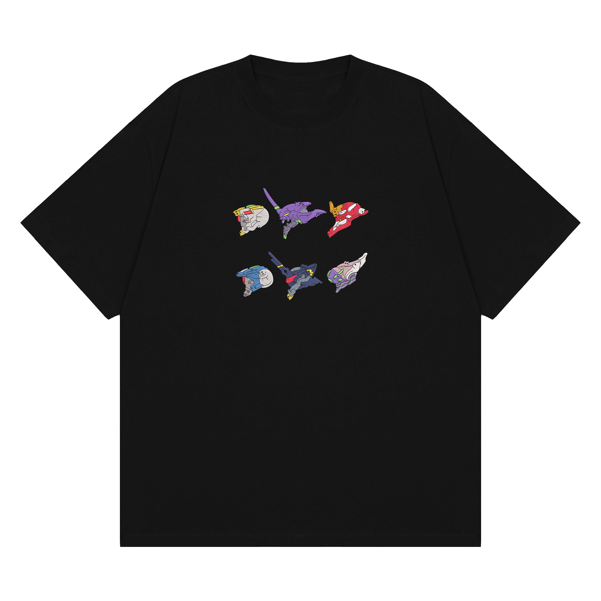 Neon Genesis Evangelion Embroidered T-Shirt