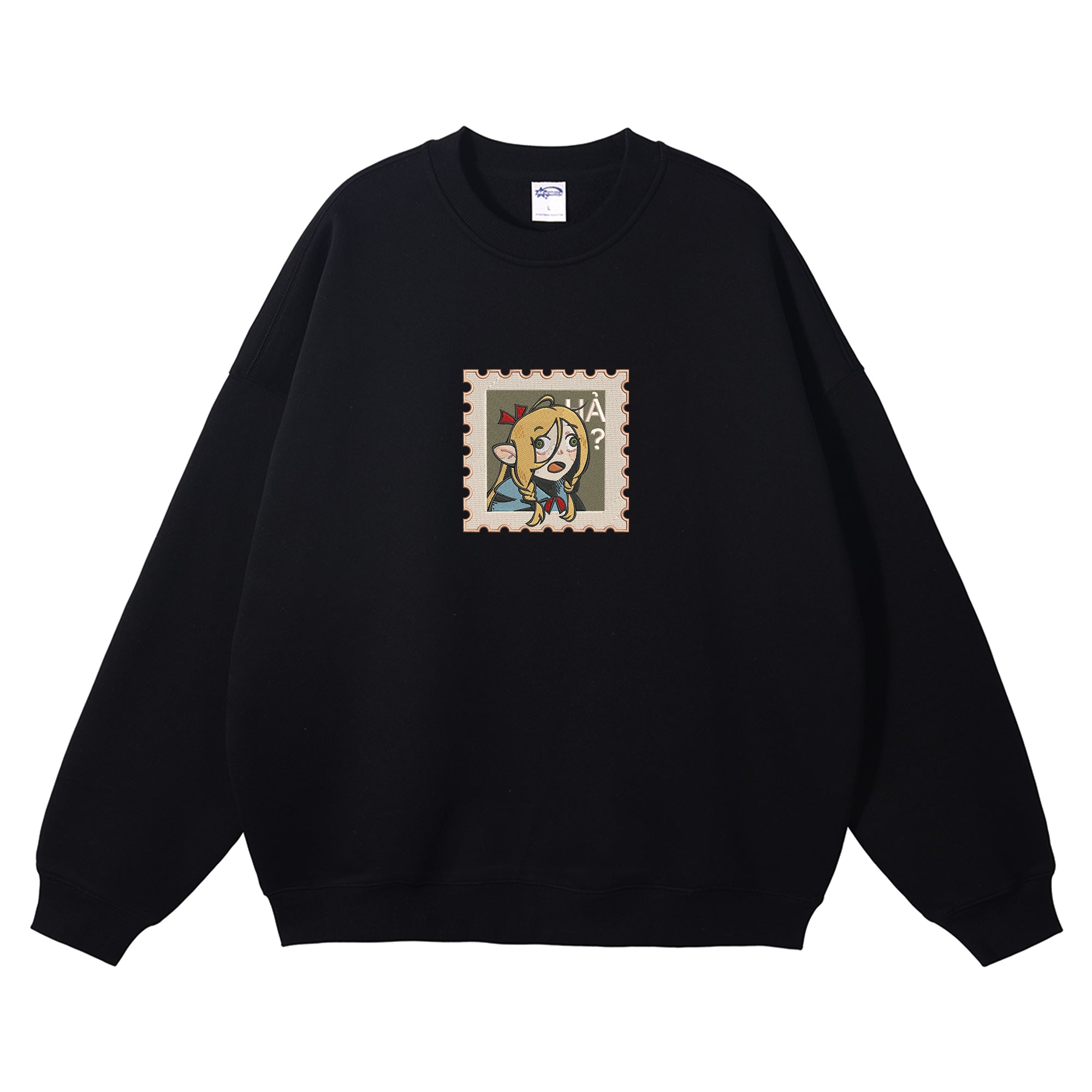 Marcille Embroidered Crewneck Sweatshirt