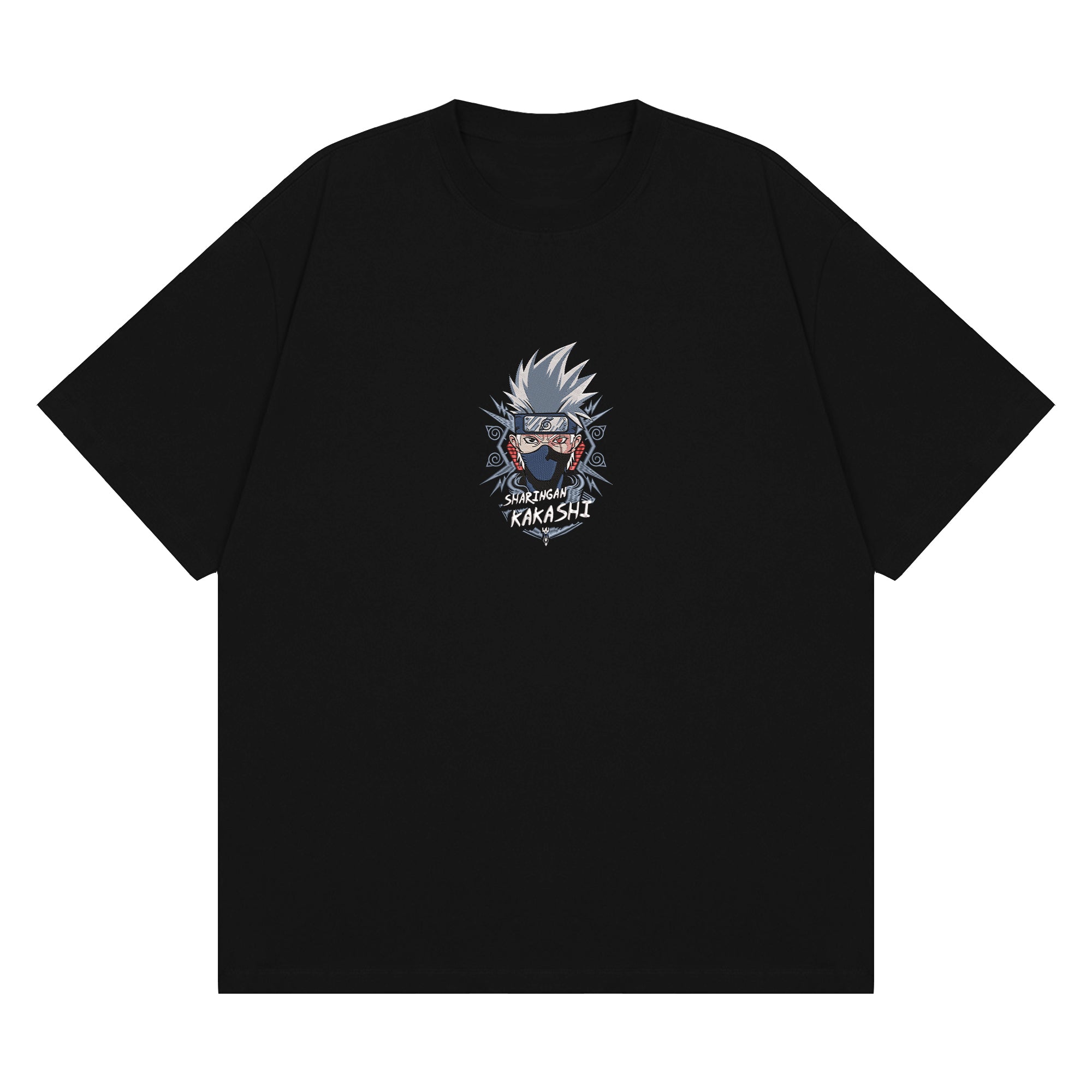 Hatake Kakashi Embroidered T-Shirt