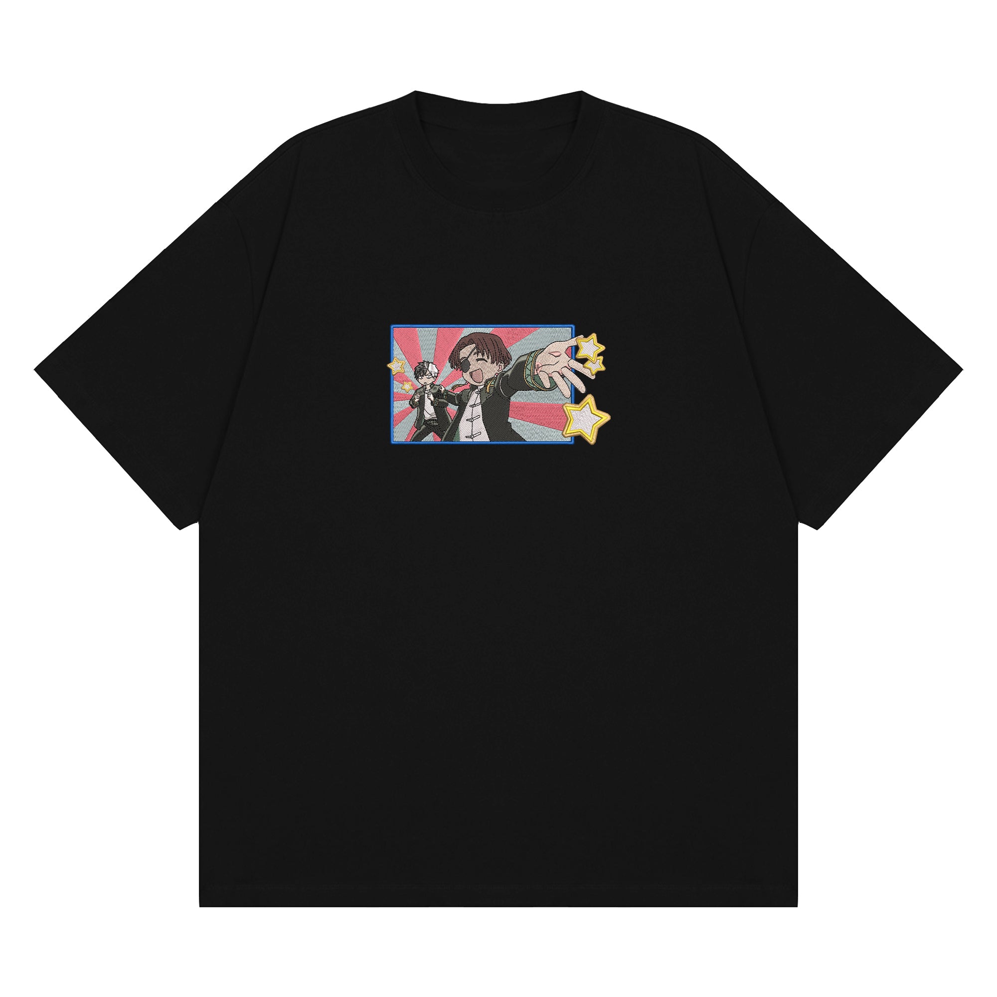 Sakura Haruka Hayato Suo Embroidered T-Shirt