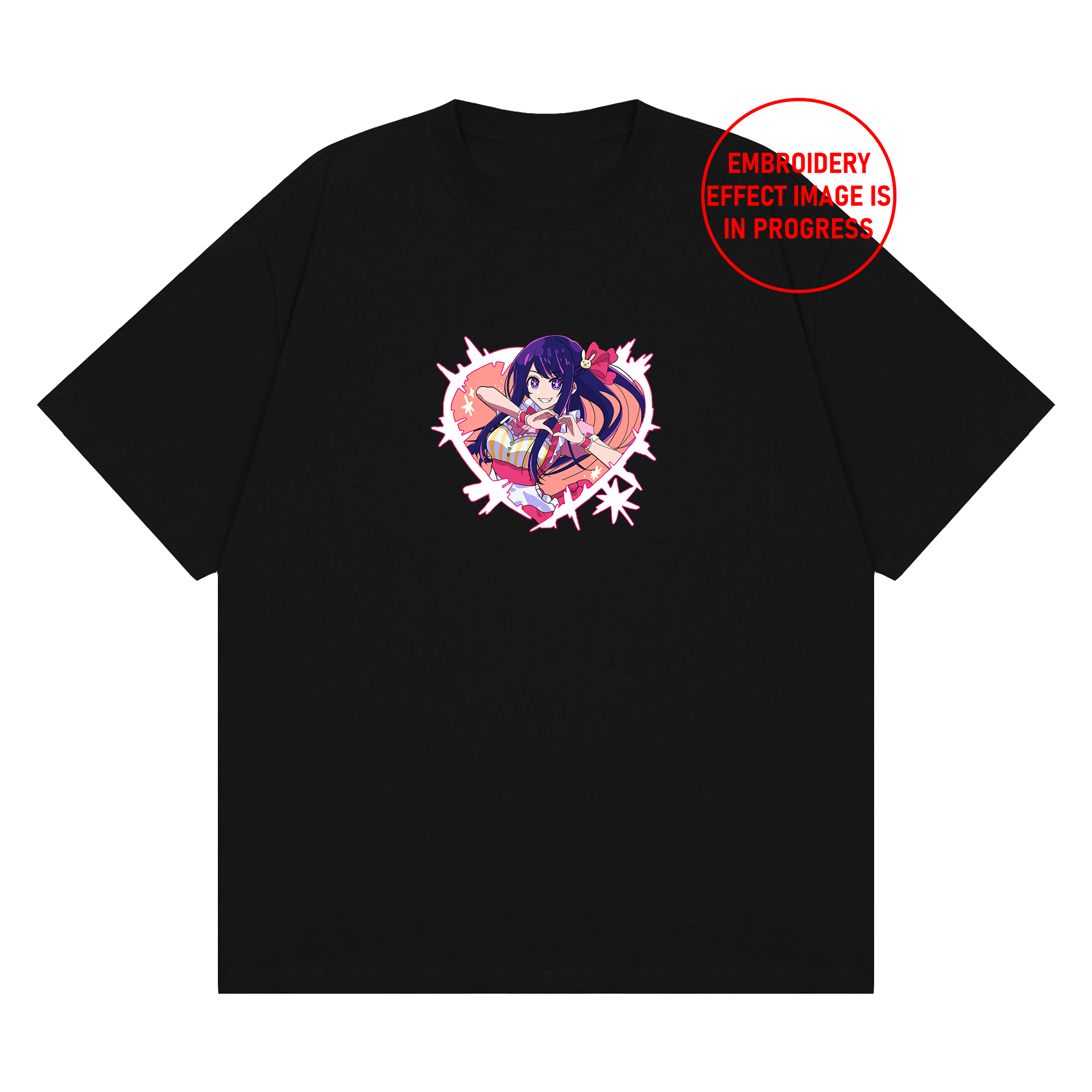 Hoshino Ai Embroidered T-Shirt