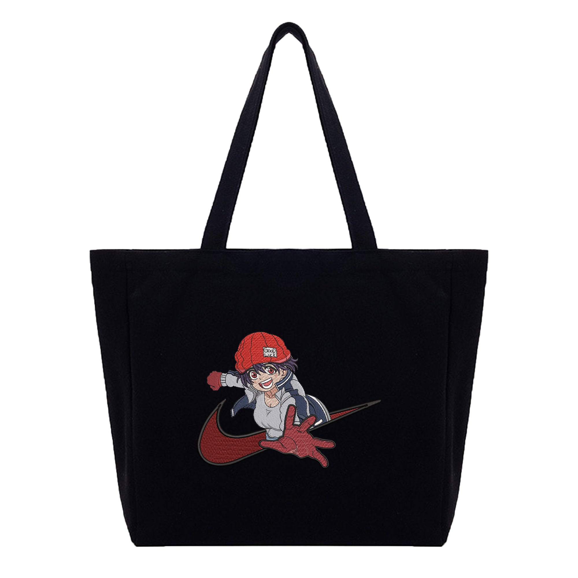 Fuuko Izumo Unluck Embroidery Cotton Tote Bag