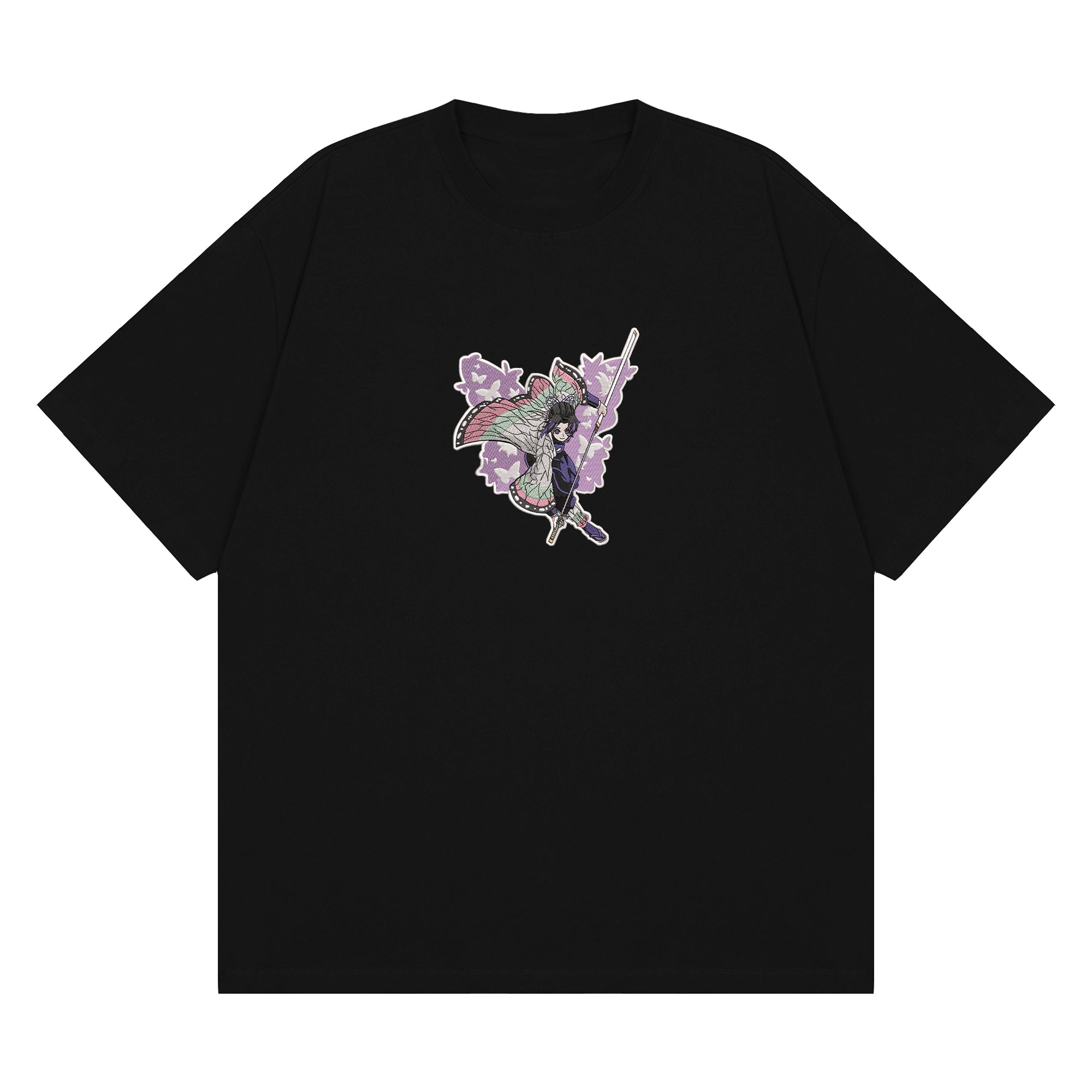 Kochou Shinobu Embroidered T-Shirt