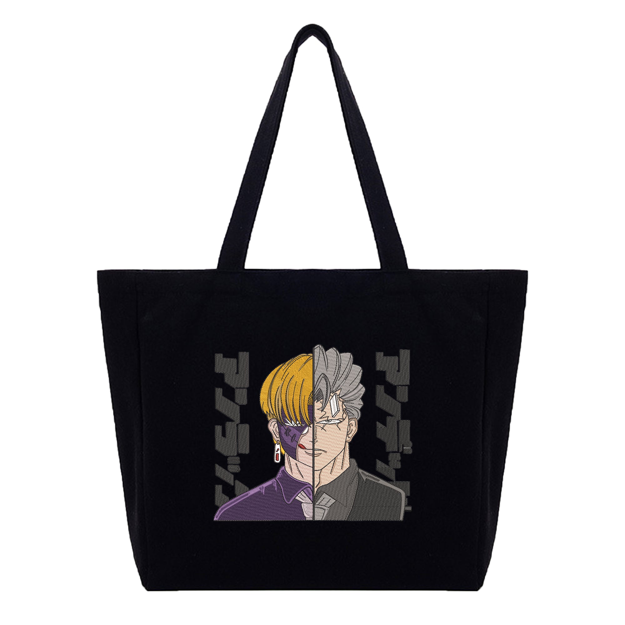 Andy Undead Embroidery Cotton Tote Bag