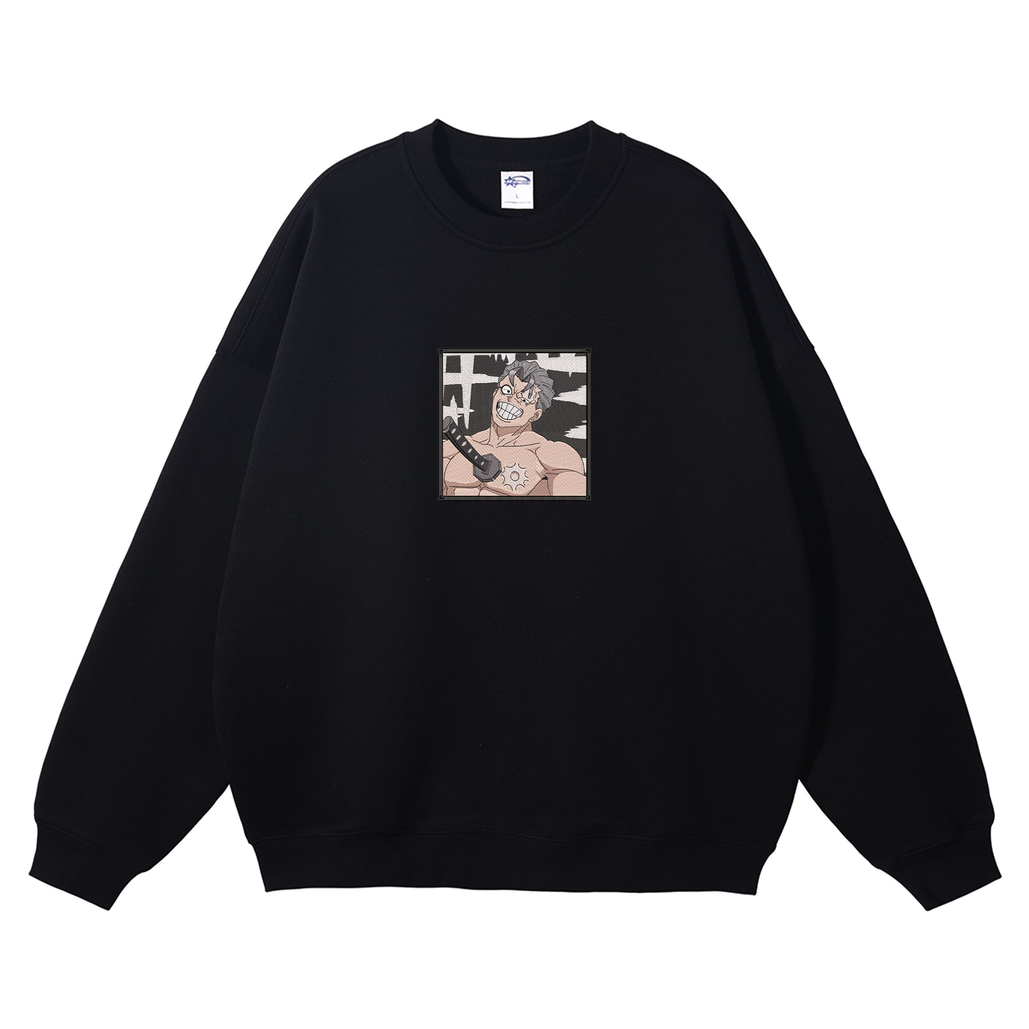 Andy Undead Embroidered Crewneck Sweatshirt