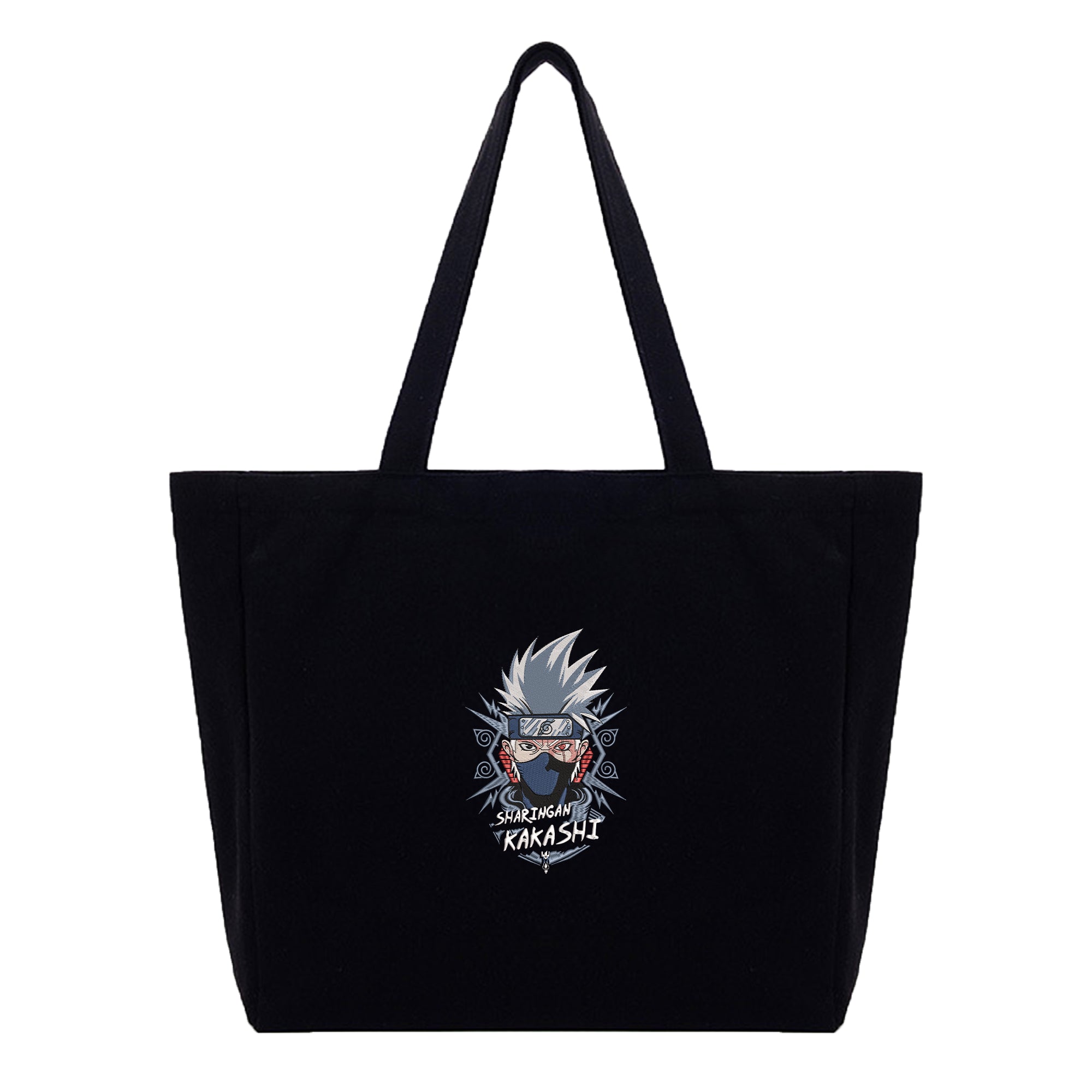 Naruto Embroidery Cotton Tote Bag