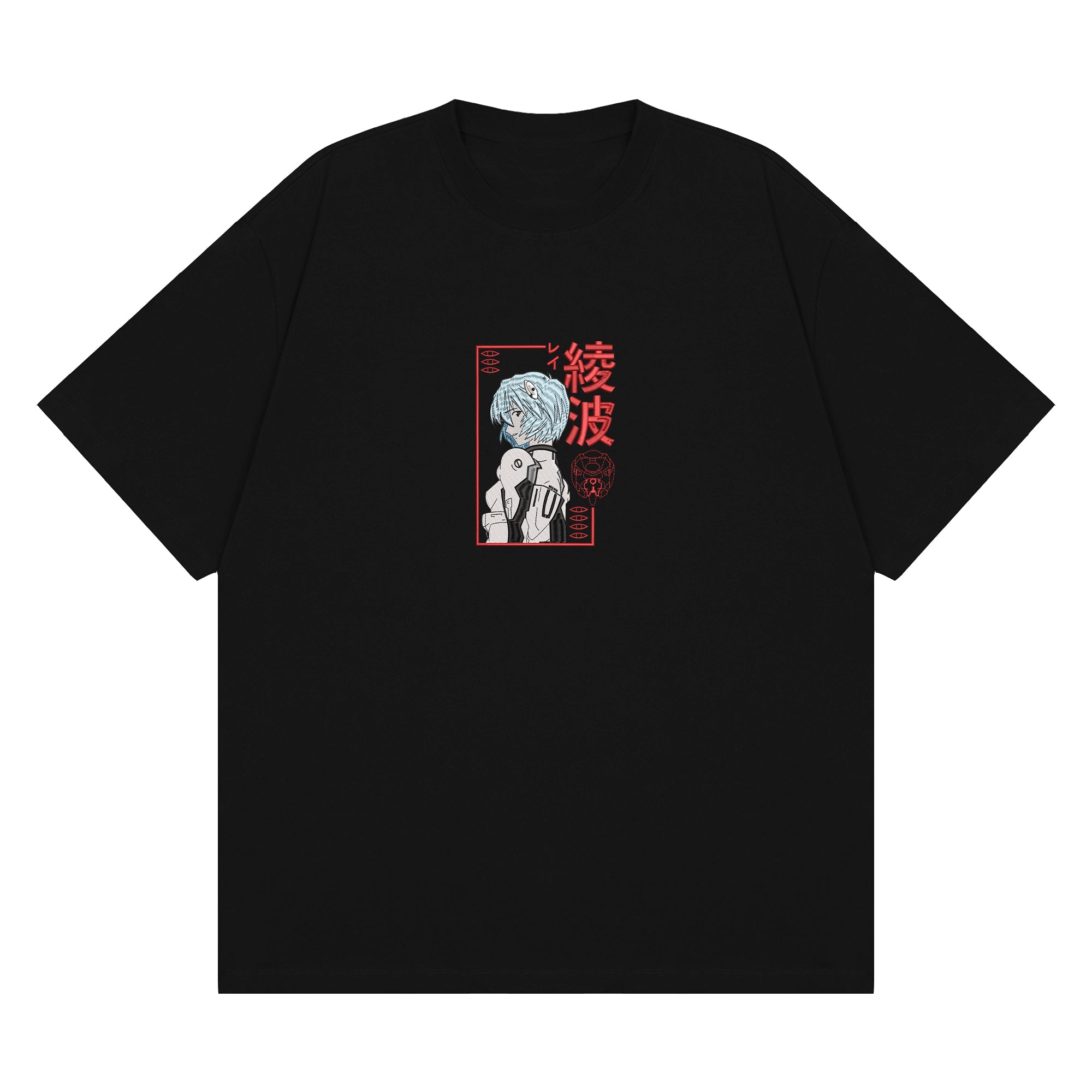Rei Ayanami Embroidered T-Shirt