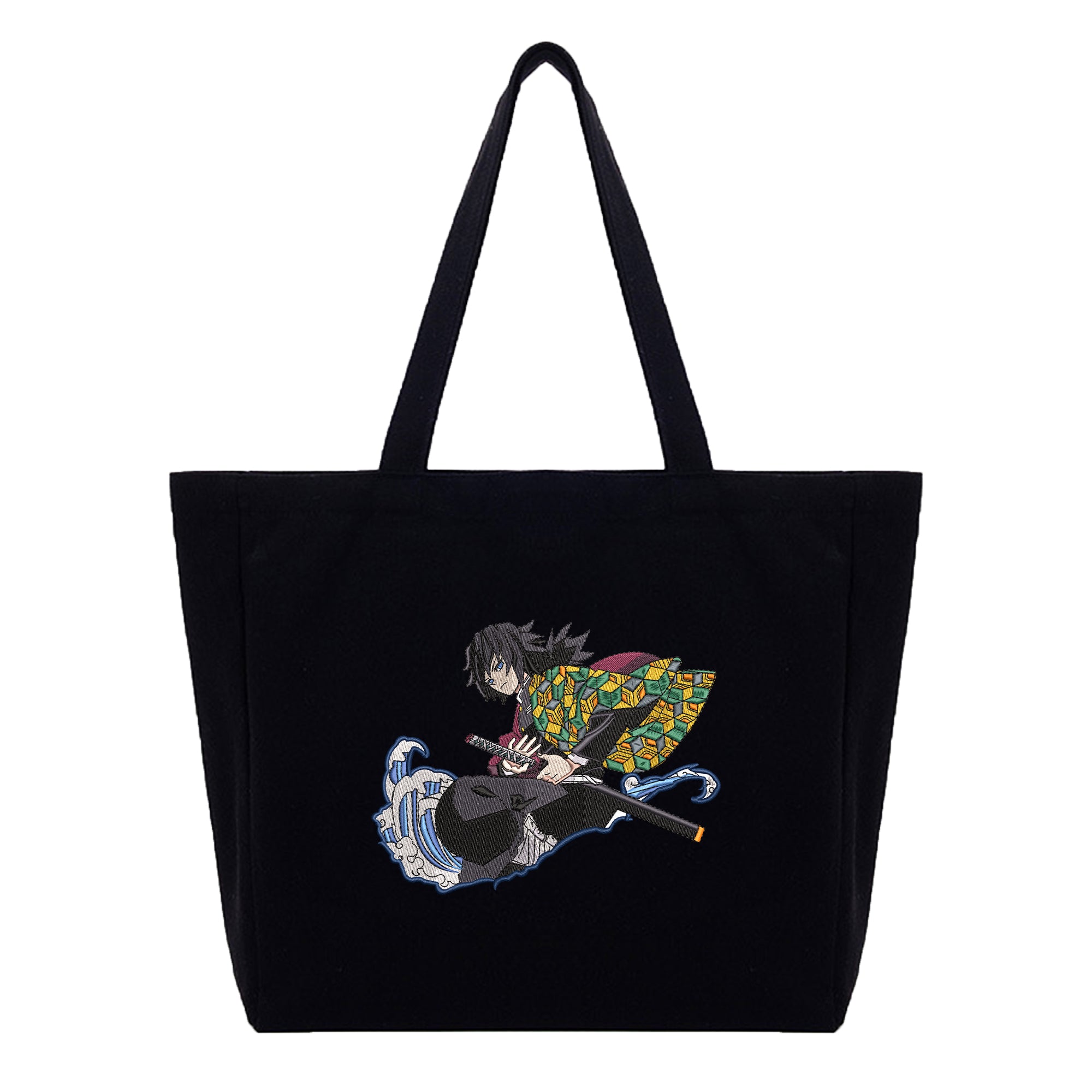 Tomioka Giyuu Embroidery Cotton Tote Bag