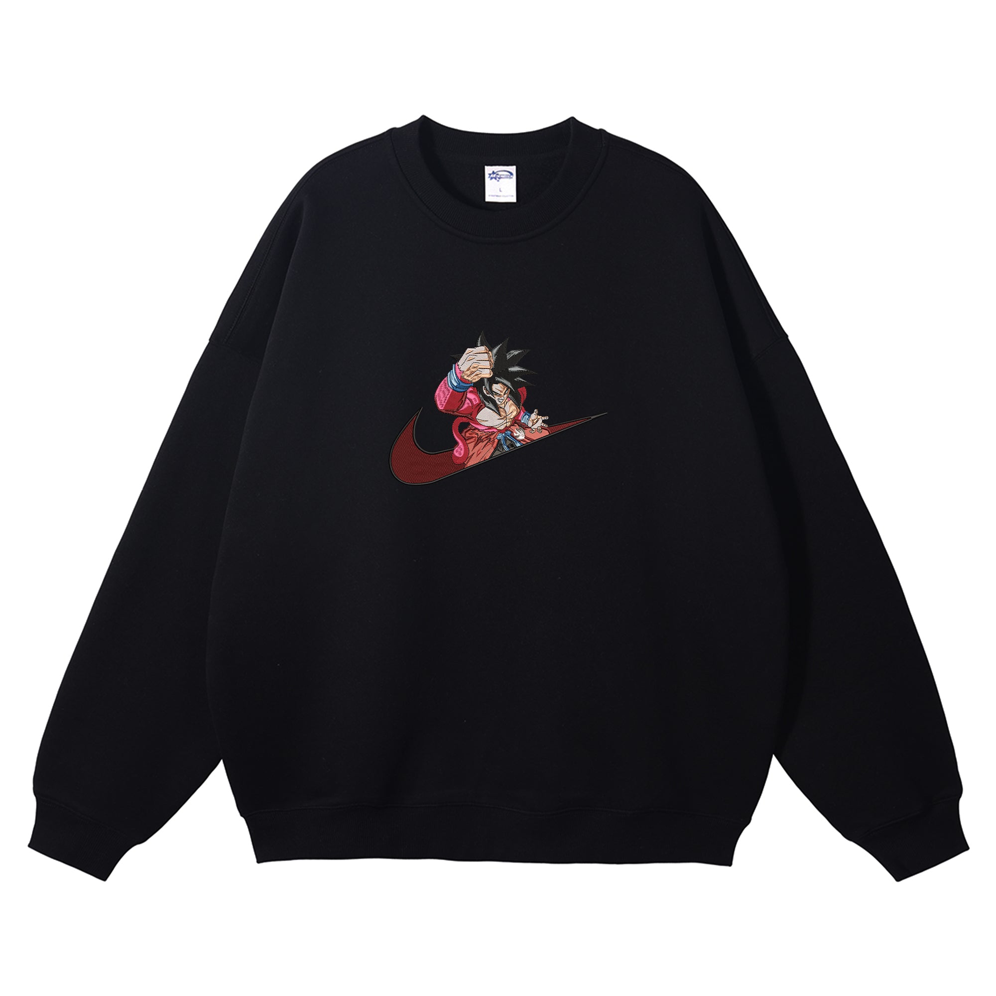 Son Goku Embroidered Crewneck Sweatshirt