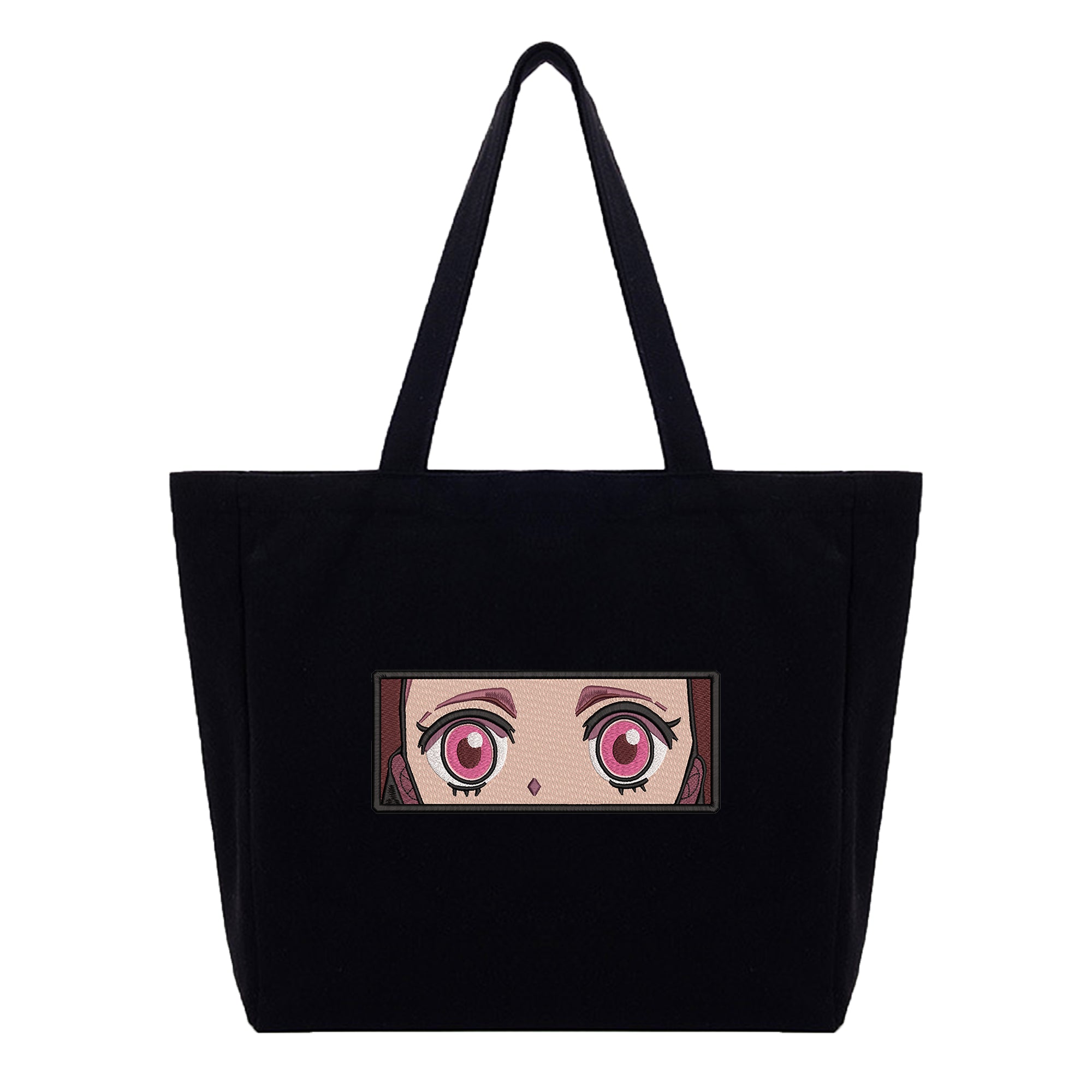 Kamado Nezuko Embroidery Cotton Tote Bag