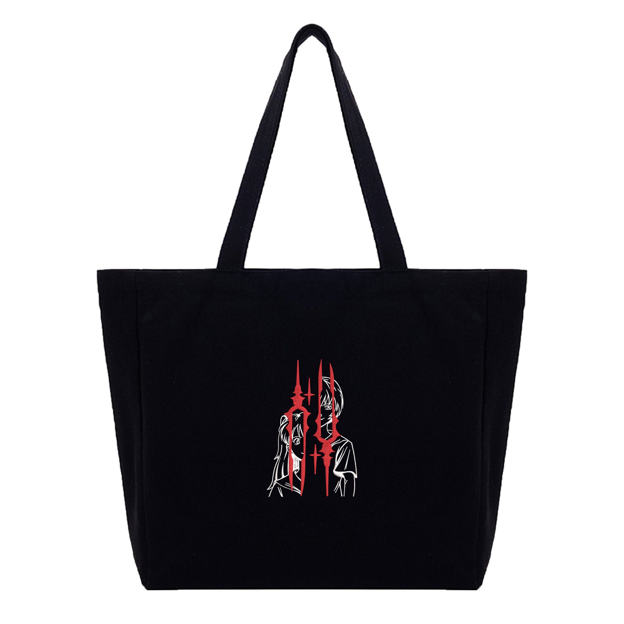 Asuka Rei Ayanami Embroidery Cotton Tote Bag