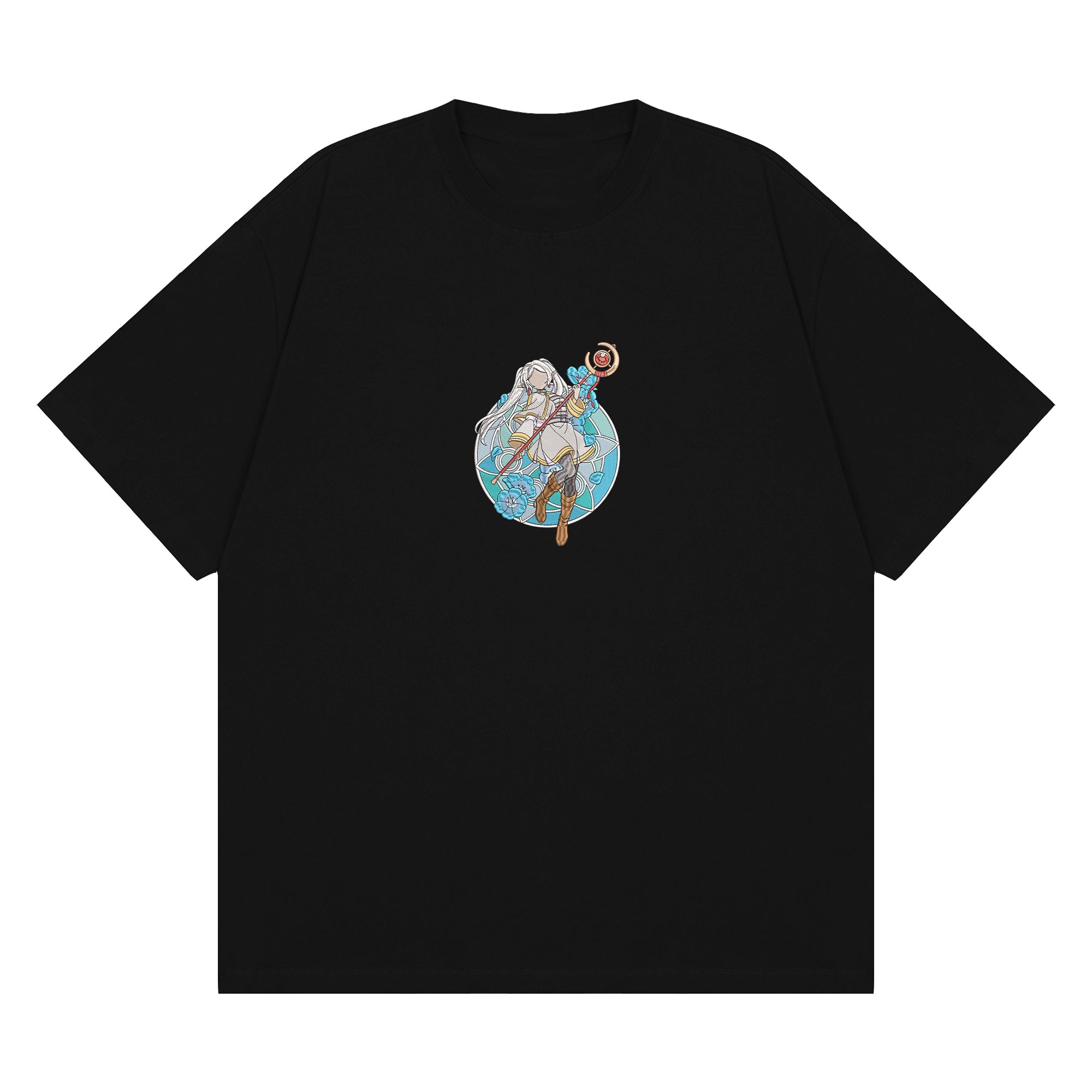 Frieren Embroidered T-Shirt